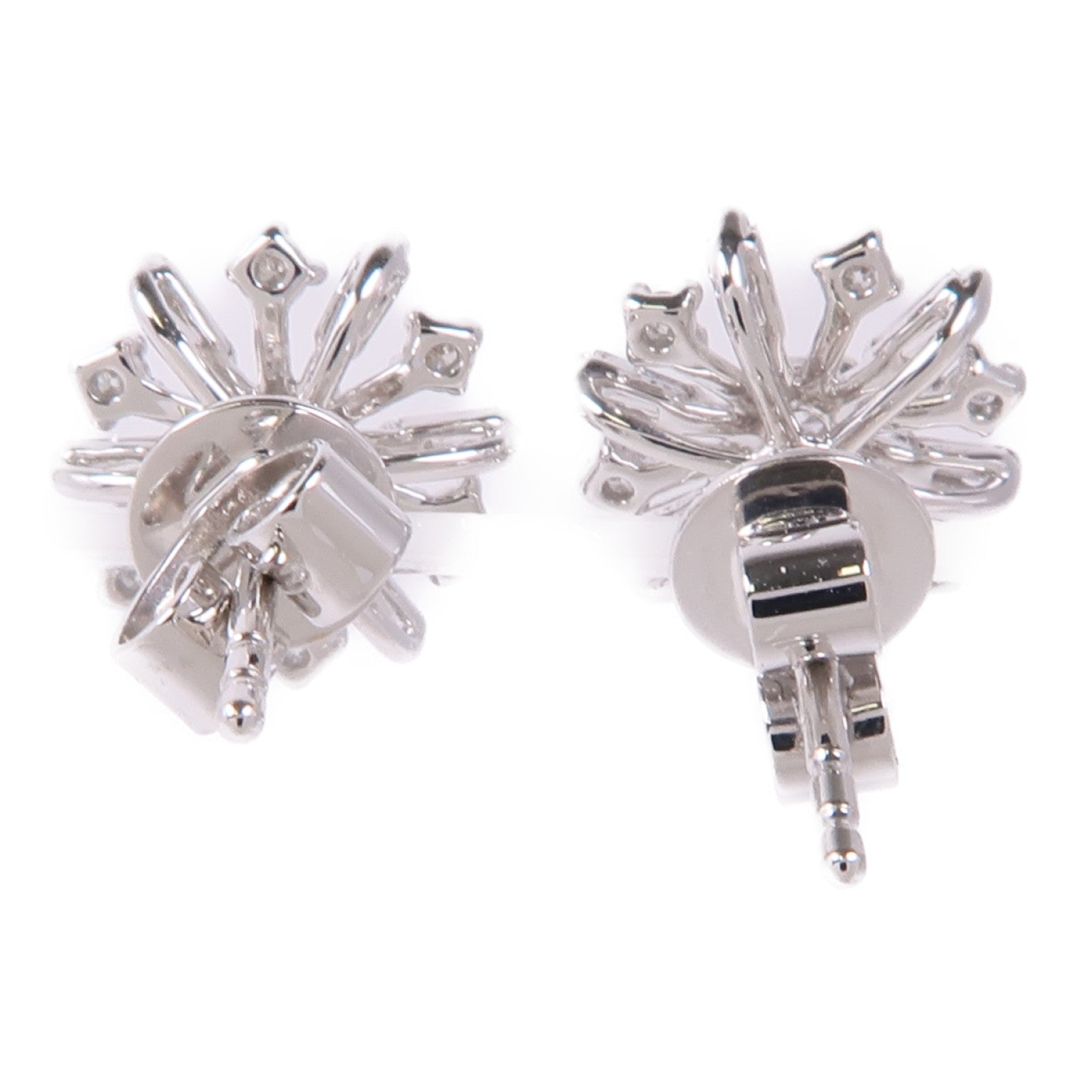 JEWELRY 18K白金Diamond Earrings鑽石耳環
