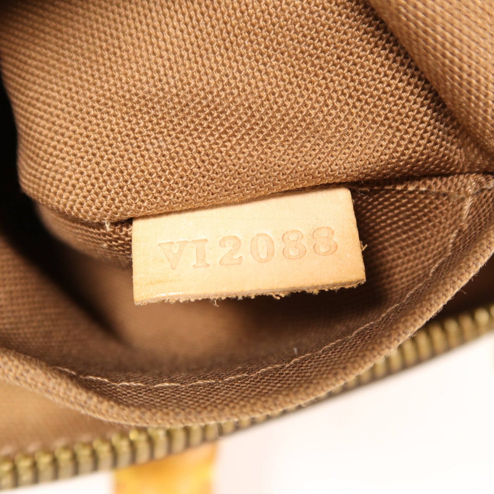 LOUIS VUITTON LV GHW Tivoli PM Shoulder Handbag M40143 Monogram Brown