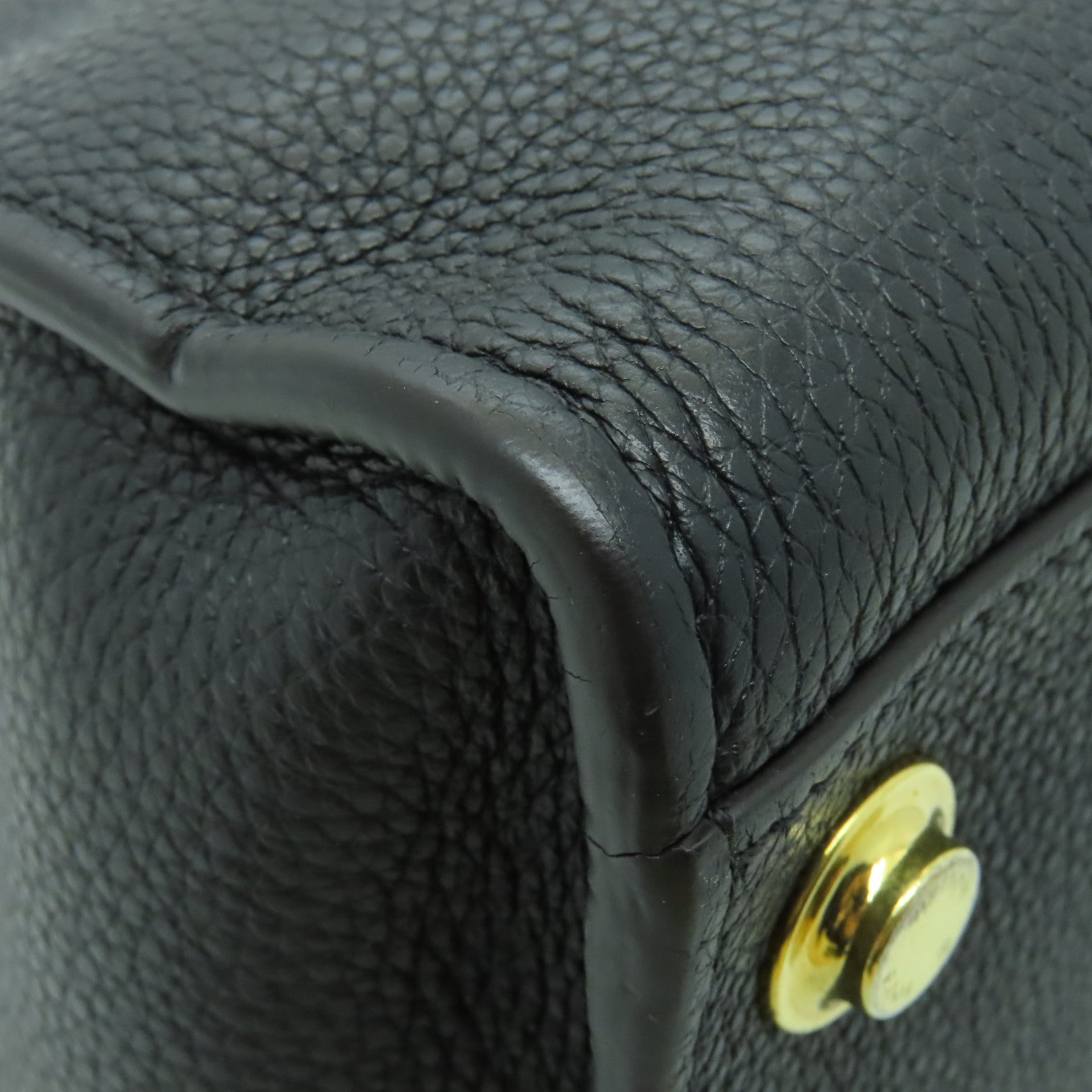 LOUIS VUITTON **【激減優惠】牛皮皮革City Steamer PM金扣手挽肩背兩用袋黑色