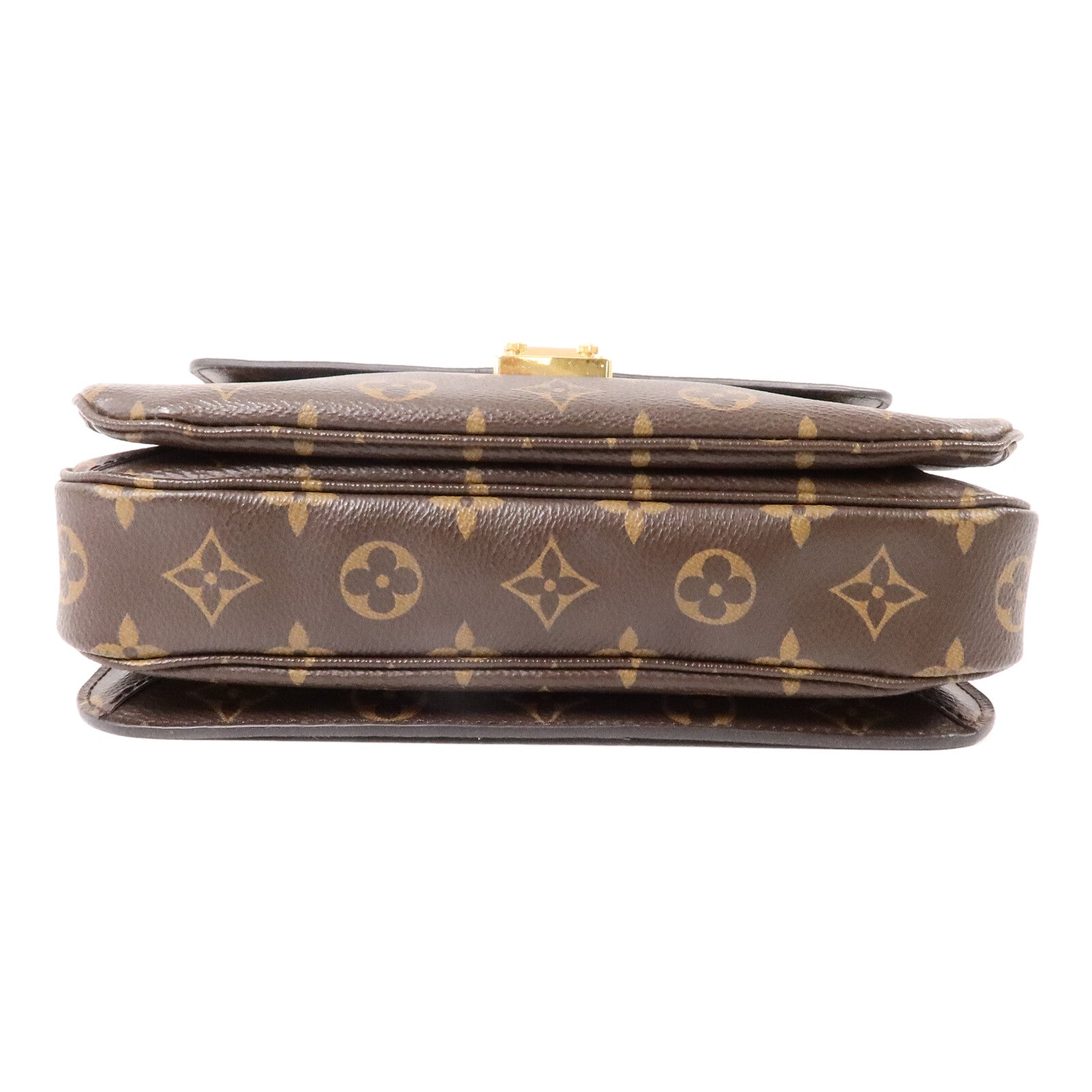 LOUIS VUITTON Monogram Pochette Metis MM金扣手挽肩背兩用袋