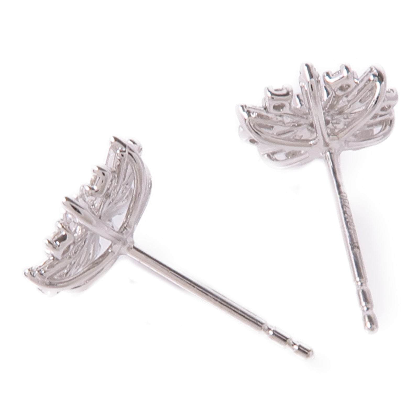 JEWELRY 18K白金Diamond Earrings鑽石耳環