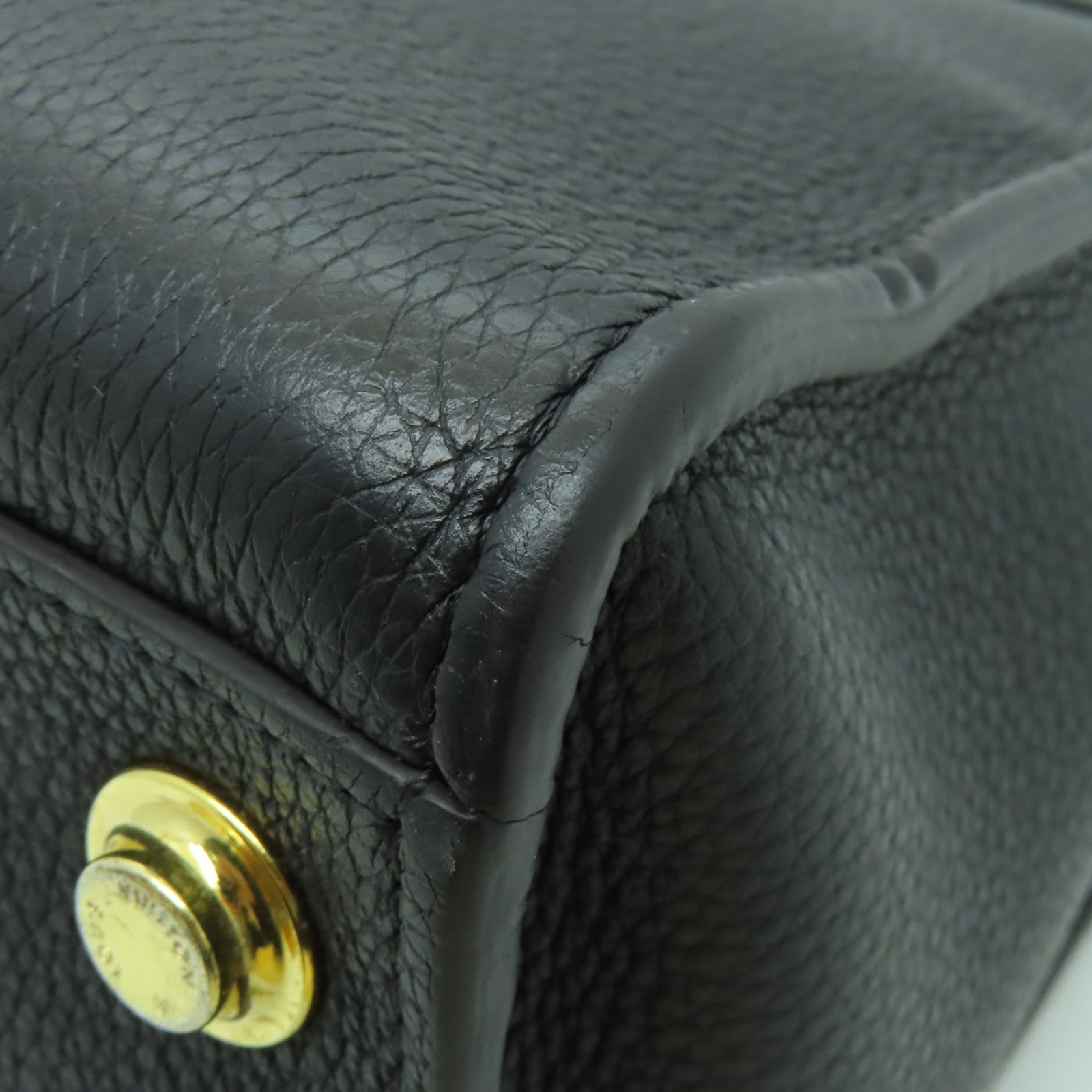 LOUIS VUITTON **【激減優惠】牛皮皮革City Steamer PM金扣手挽肩背兩用袋黑色