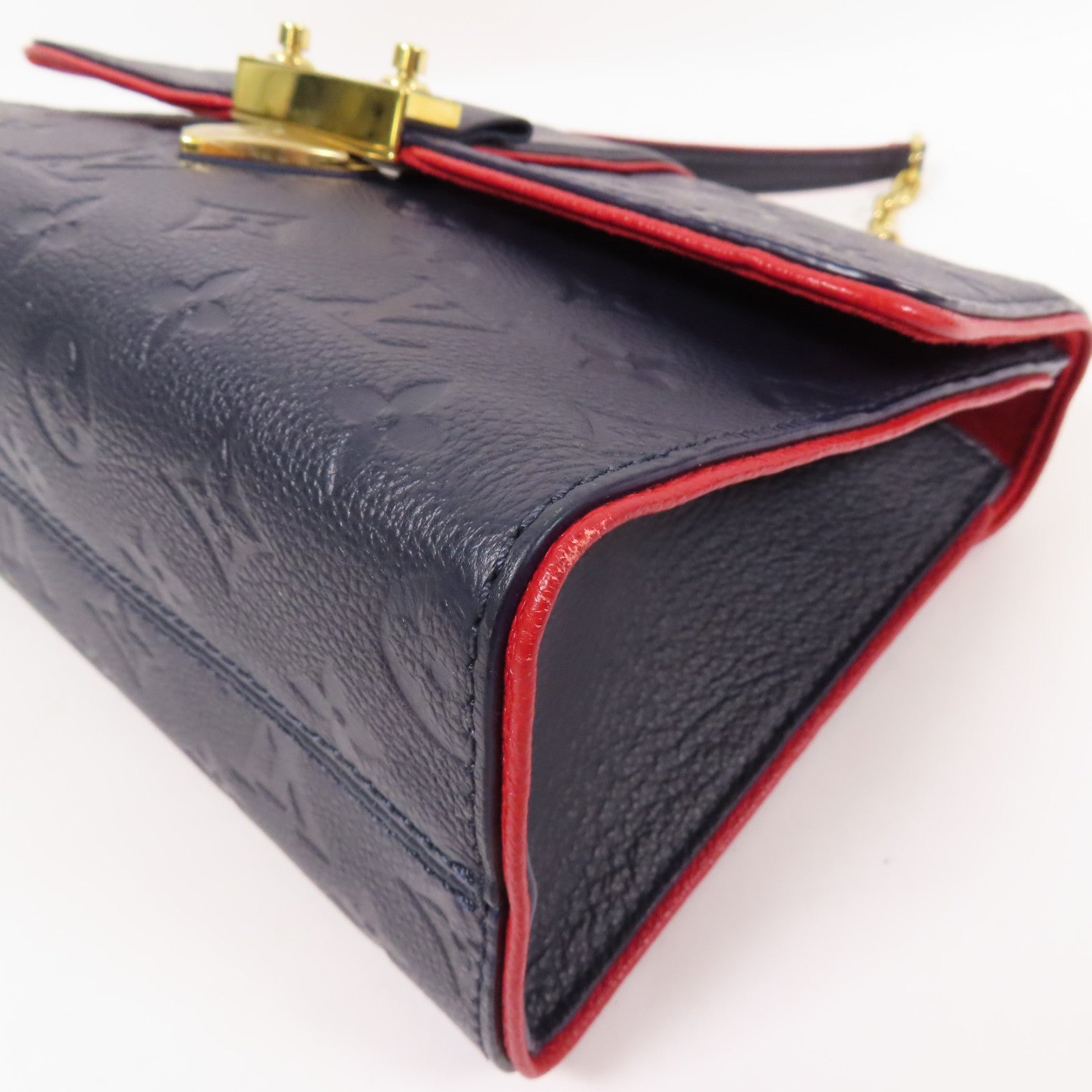 LOUIS VUITTON Monogram Empreinte Saint Sulpice金扣肩背袋