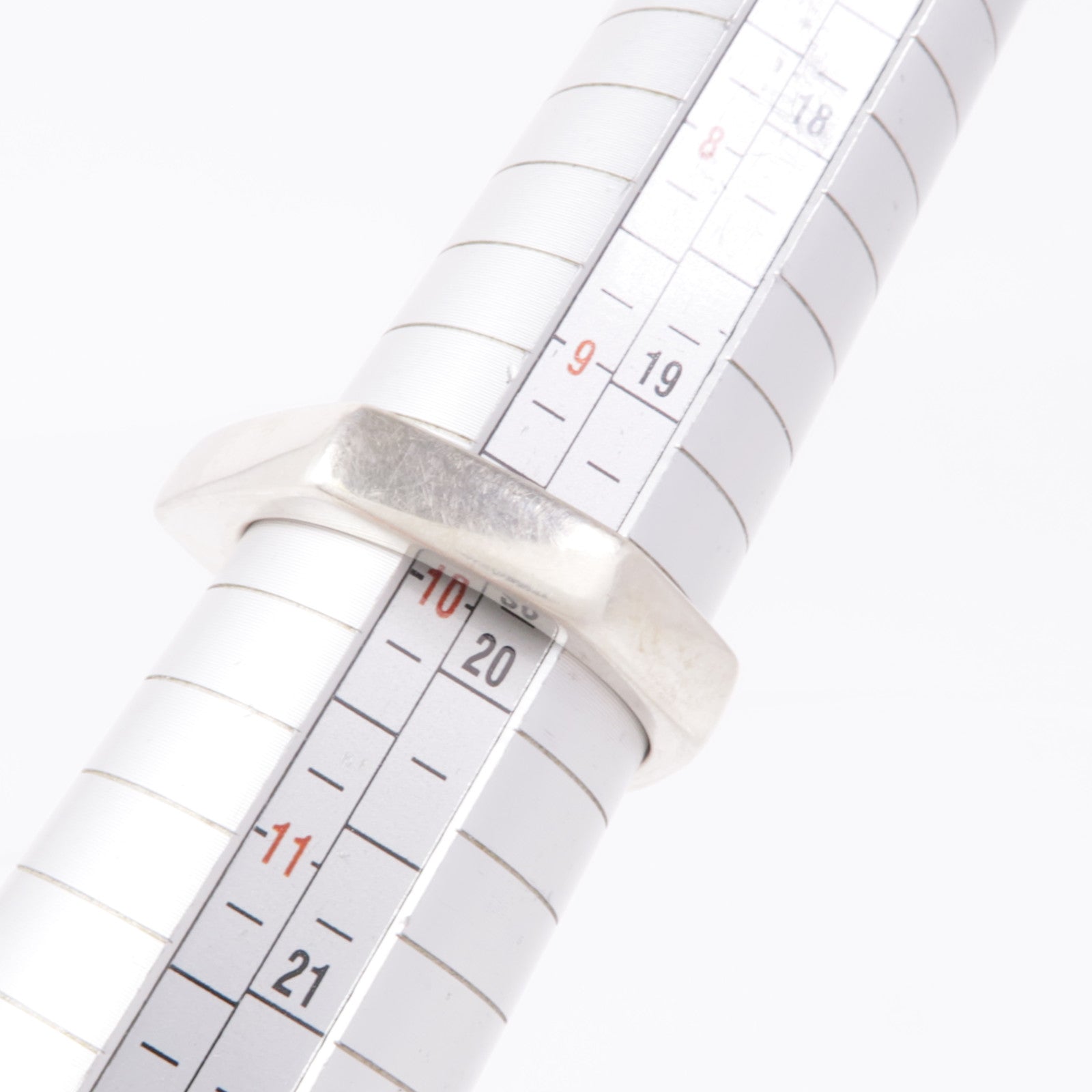 GUCCI 925純銀Hexagon Ring Set戒指US#9.75