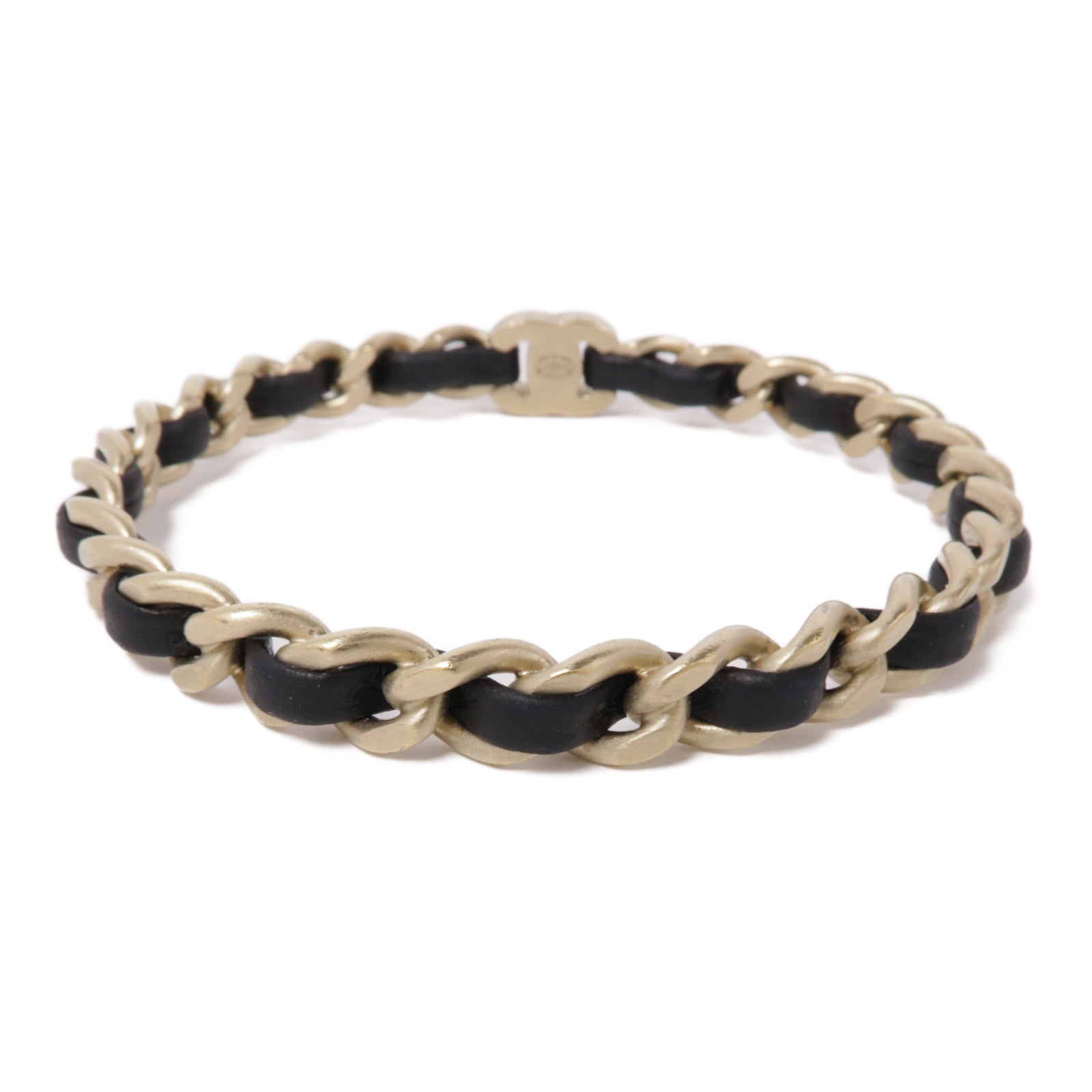 CHANEL 金屬/皮革 Bracelet手鐲