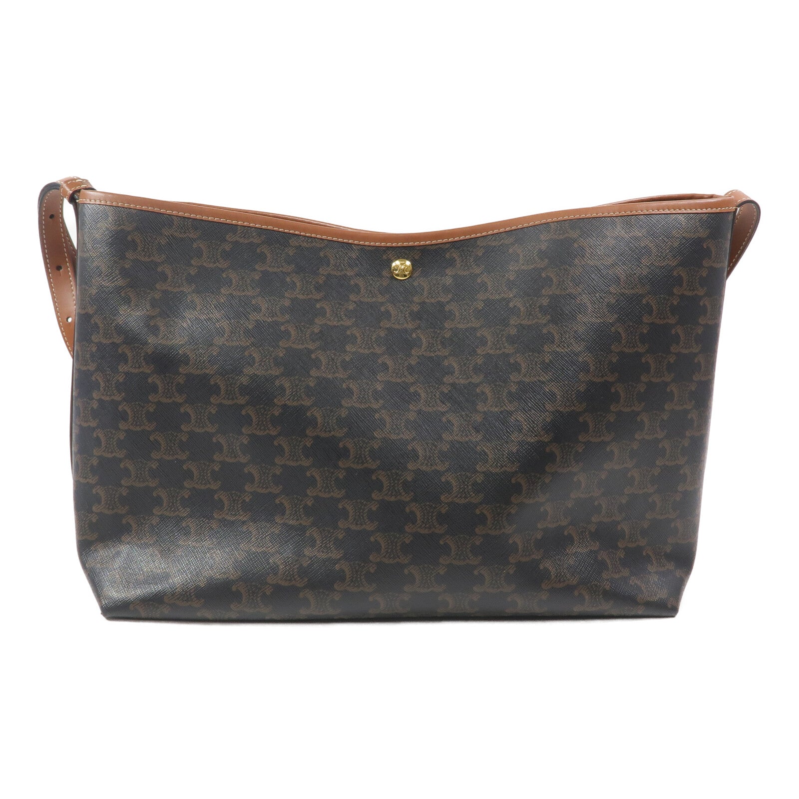 CELINE 塗層帆布Soft Shopper肩背袋