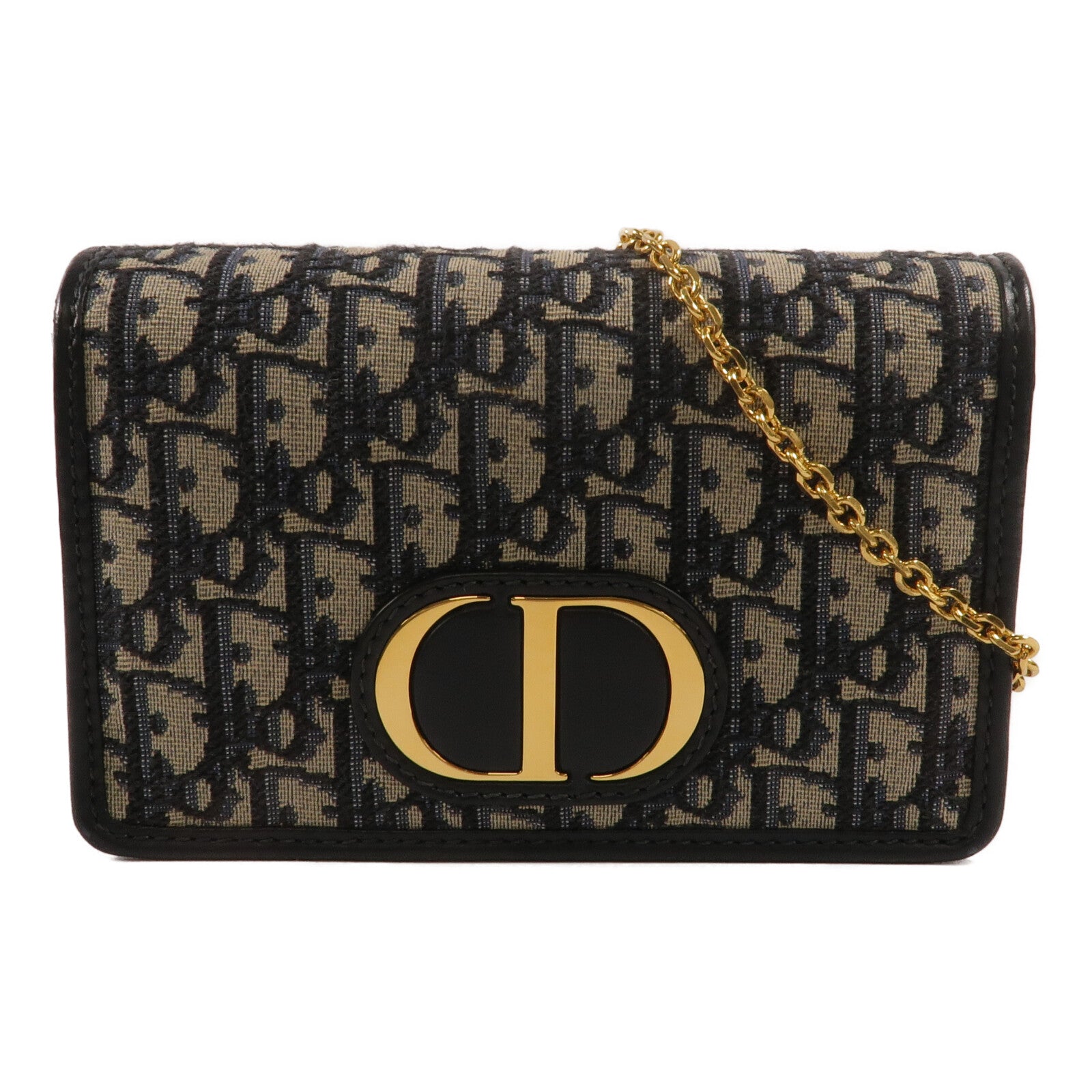 Dior Oblique Jacquard 2 in 1 30 Montaigne Pouch鏈帶肩背袋