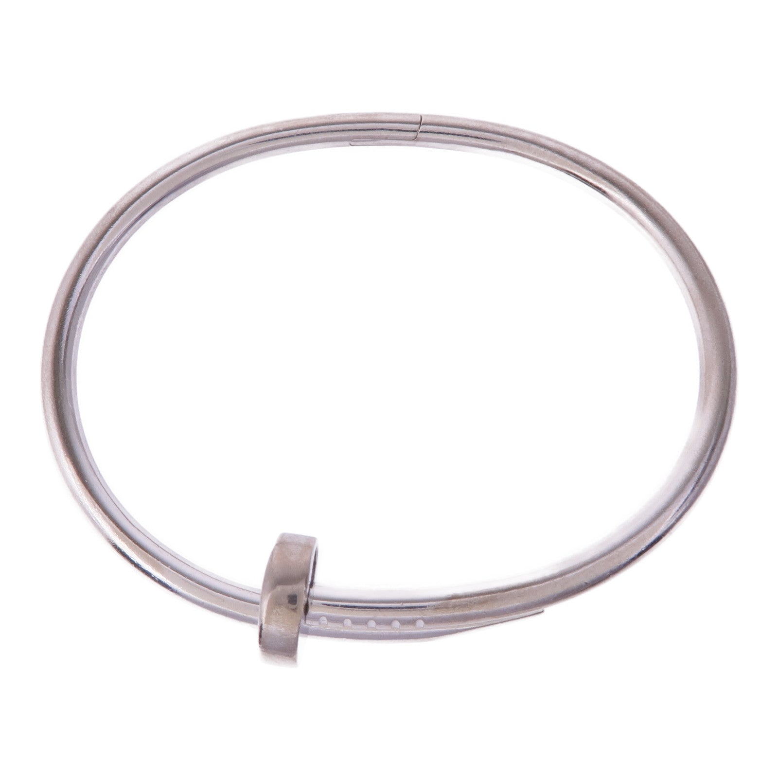 CARTIER 18K白金Juste Un Clou Bracelet手鐲