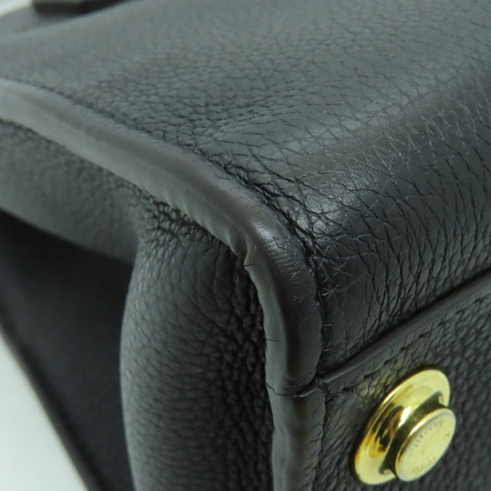 LOUIS VUITTON **【激減優惠】牛皮皮革City Steamer PM金扣手挽肩背兩用袋黑色