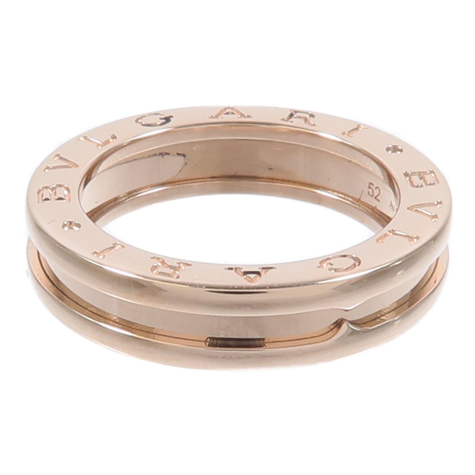 BVLGARI 18K玫瑰金B.zero1 Ring戒指