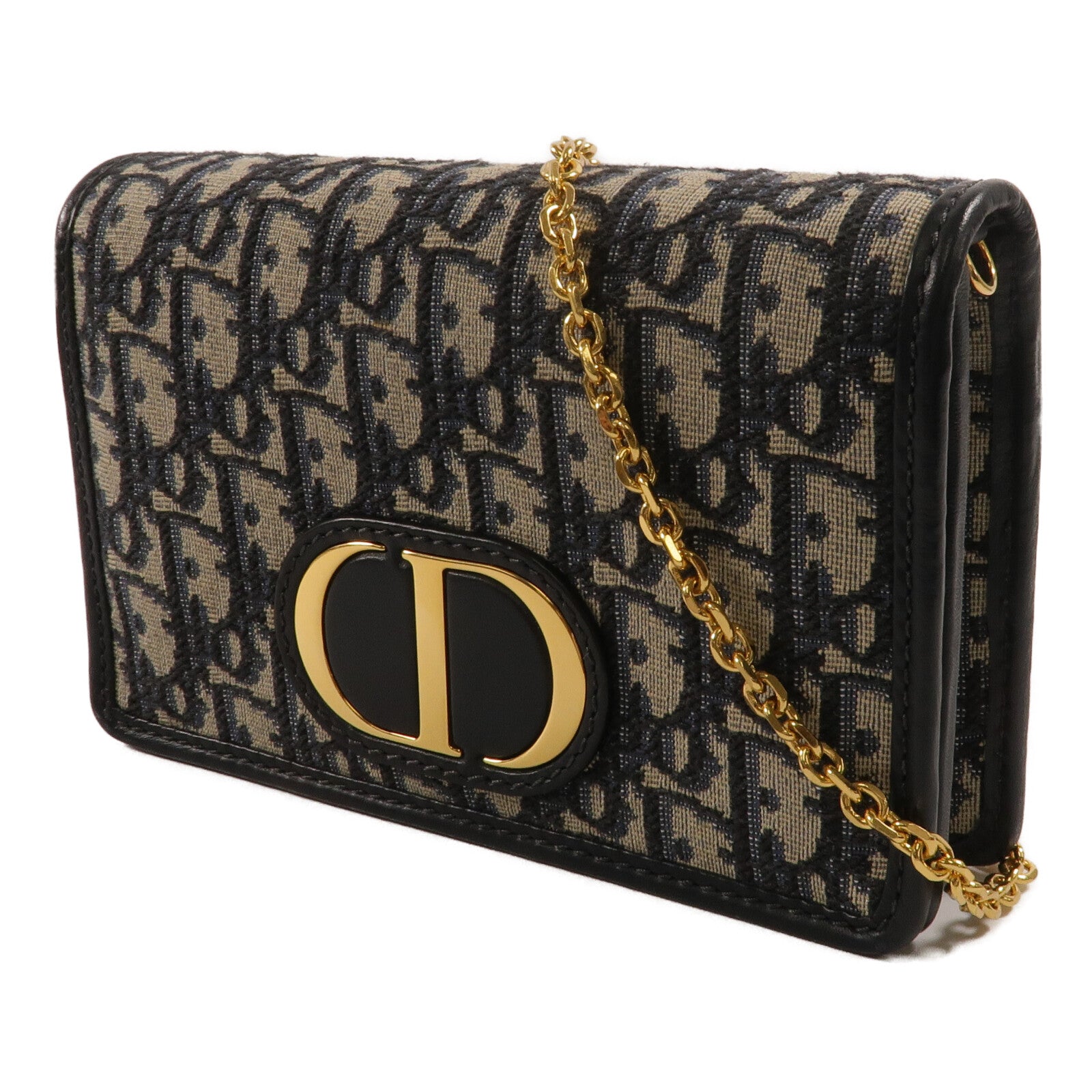 Dior Oblique Jacquard 2 in 1 30 Montaigne Pouch鏈帶肩背袋
