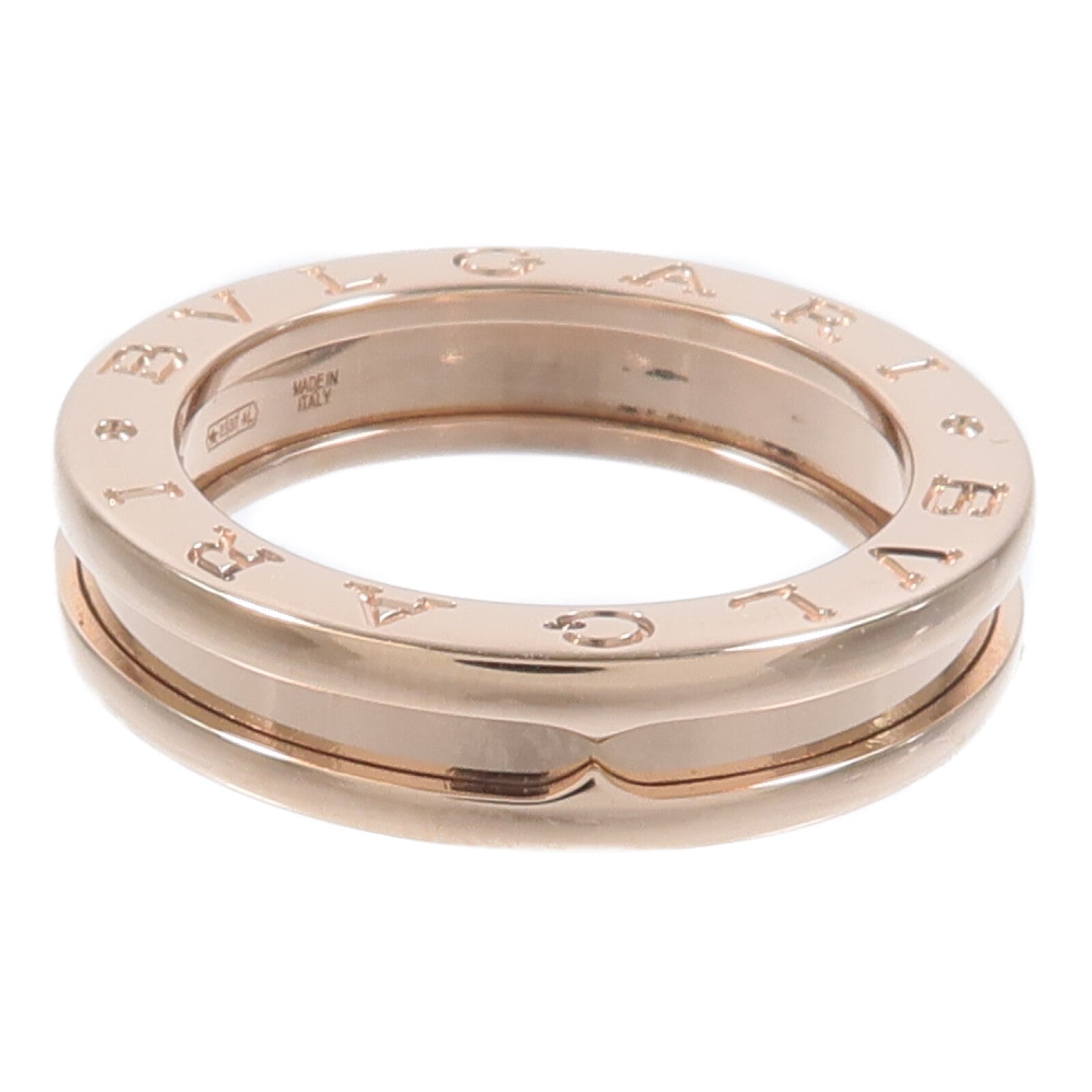 BVLGARI 18K玫瑰金B.zero1 Ring戒指