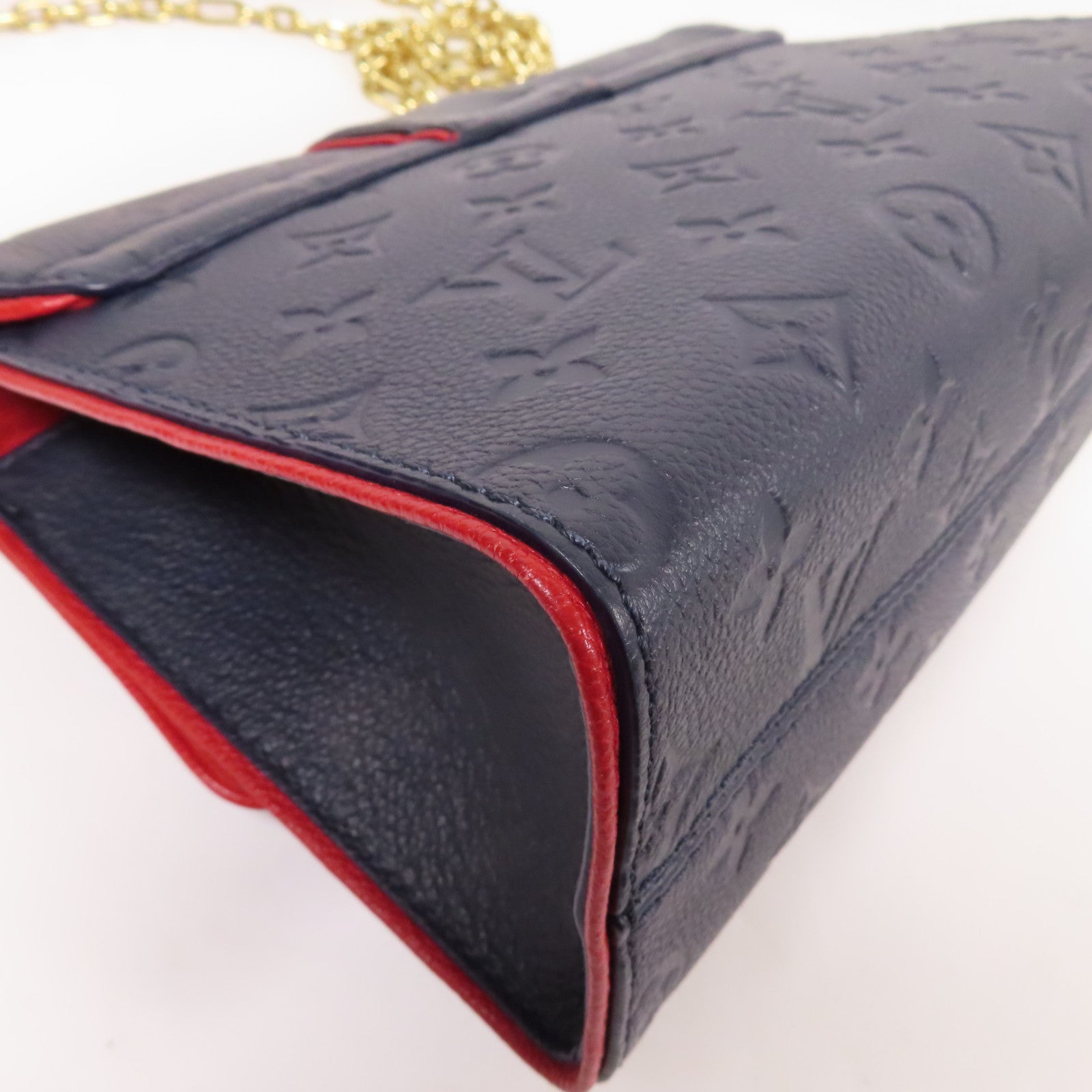 LOUIS VUITTON Monogram Empreinte Saint Sulpice金扣肩背袋