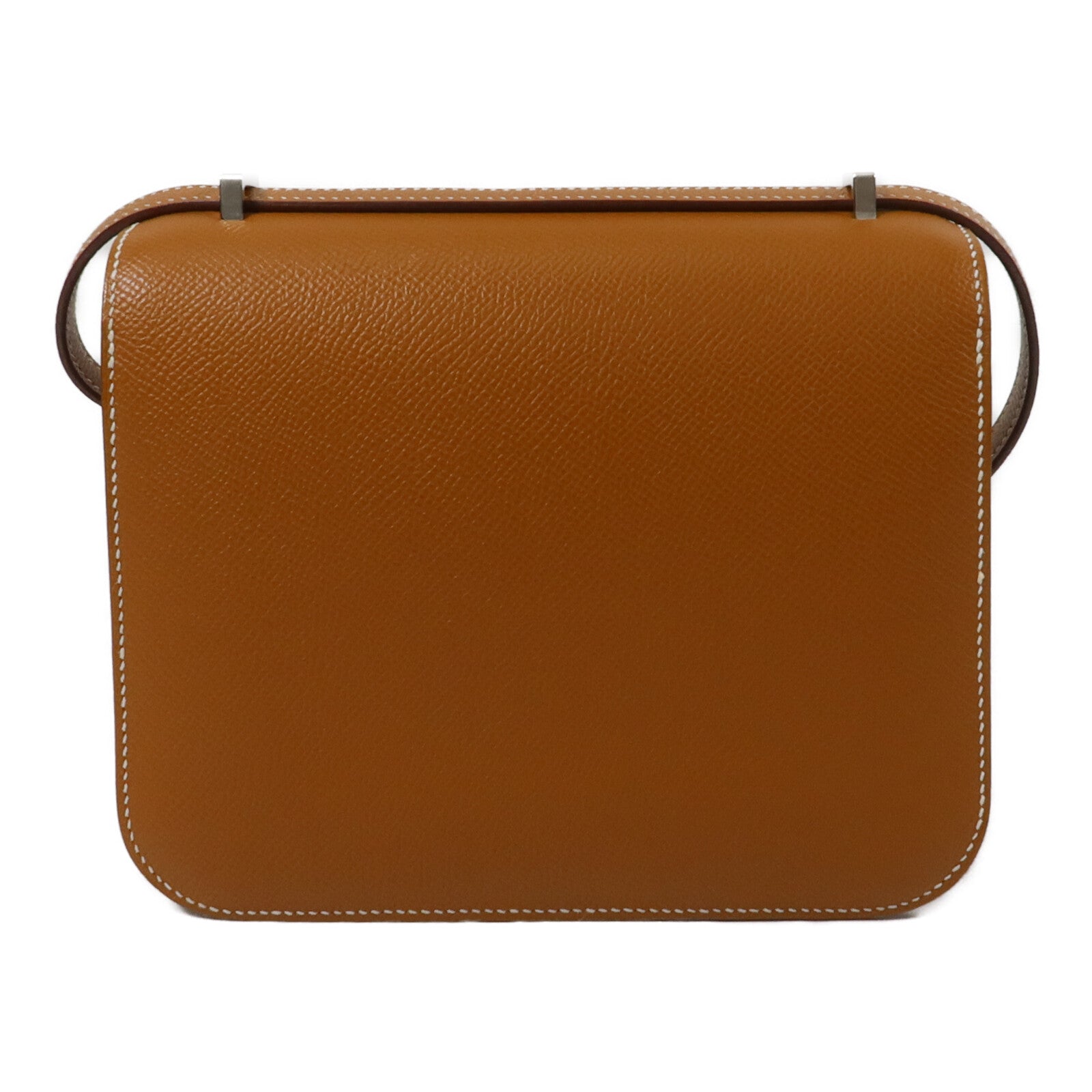HERMES Epsom皮革Constance Mini肩背袋Gold