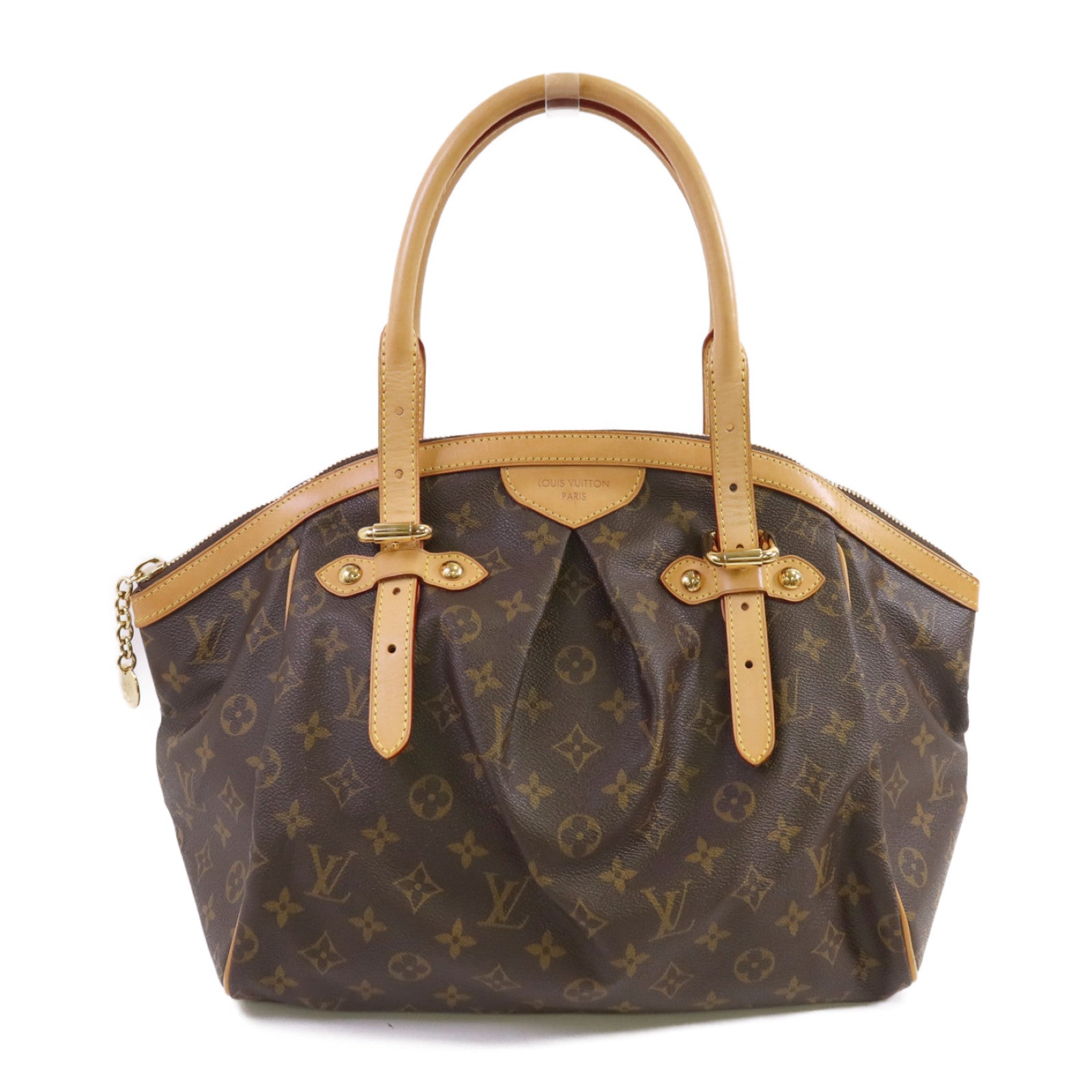 LOUIS VUITTON Monogram Tivoli GM金扣手挽袋