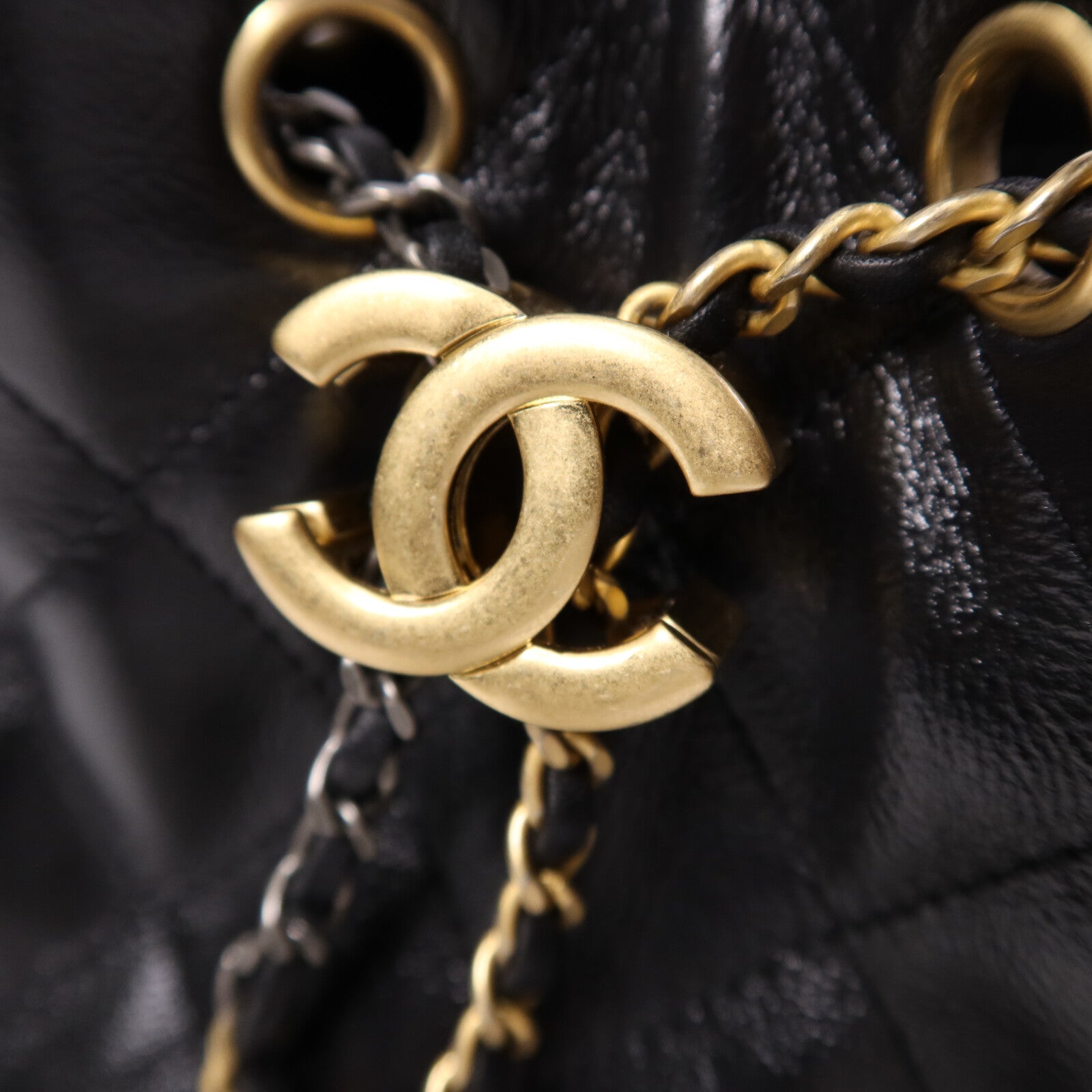 CHANEL 牛皮皮革Chanel Hobo肩背袋