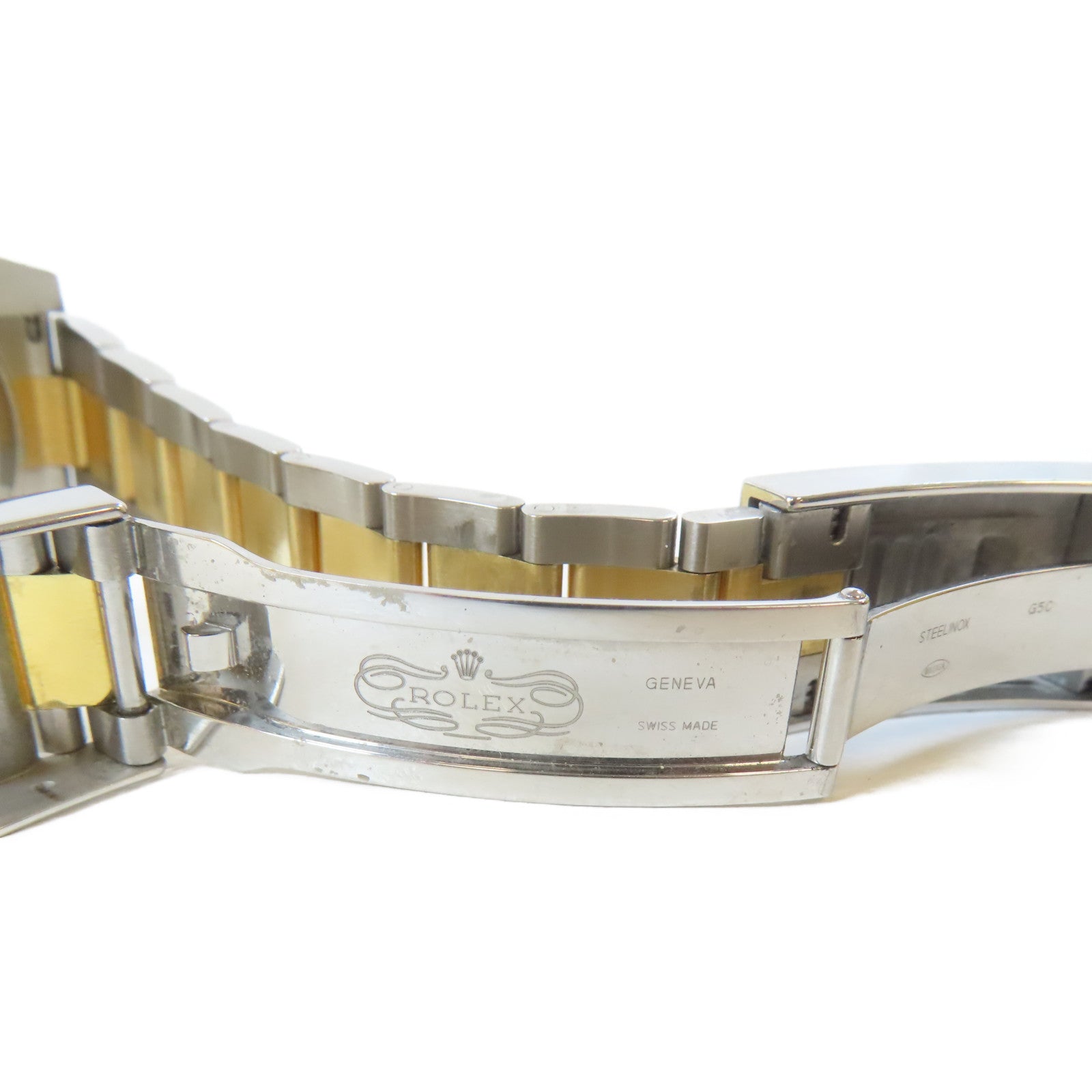 ROLEX Submarinar Date 18K黃金/不鏽鋼手錶自動機芯黑色