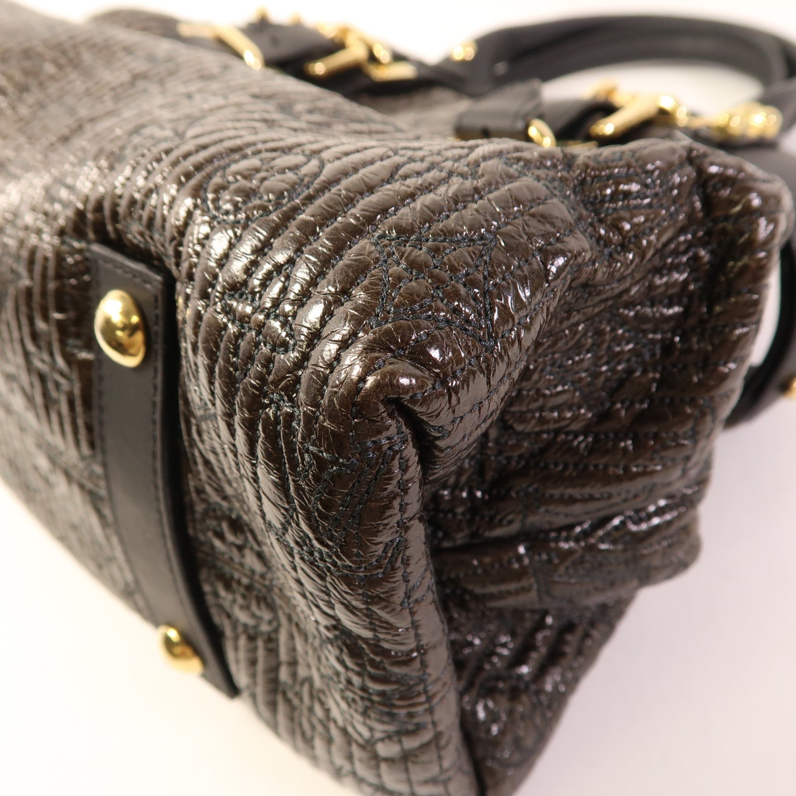 LOUIS VUITTON Monogram Motard Biker金扣肩背袋