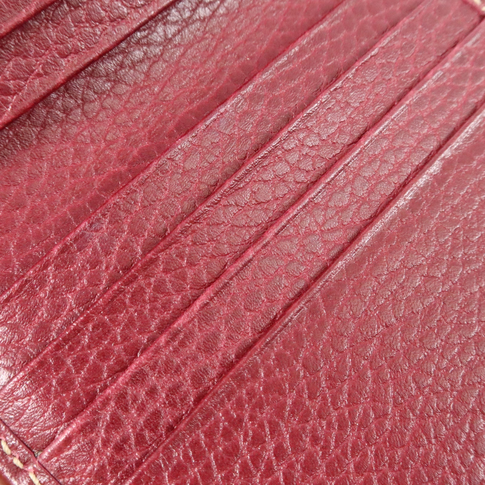 GUCCI 牛皮皮革Wallet金扣錢包