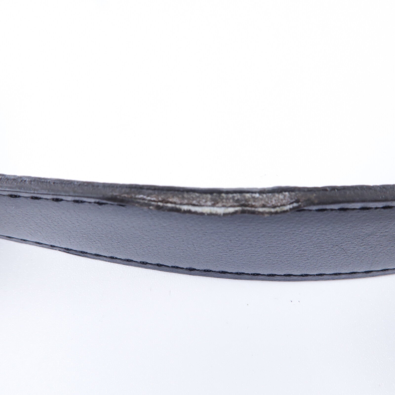 HERMES Togo/Swift皮革H Buckle &Reversible Belt皮帶Noir/Etain