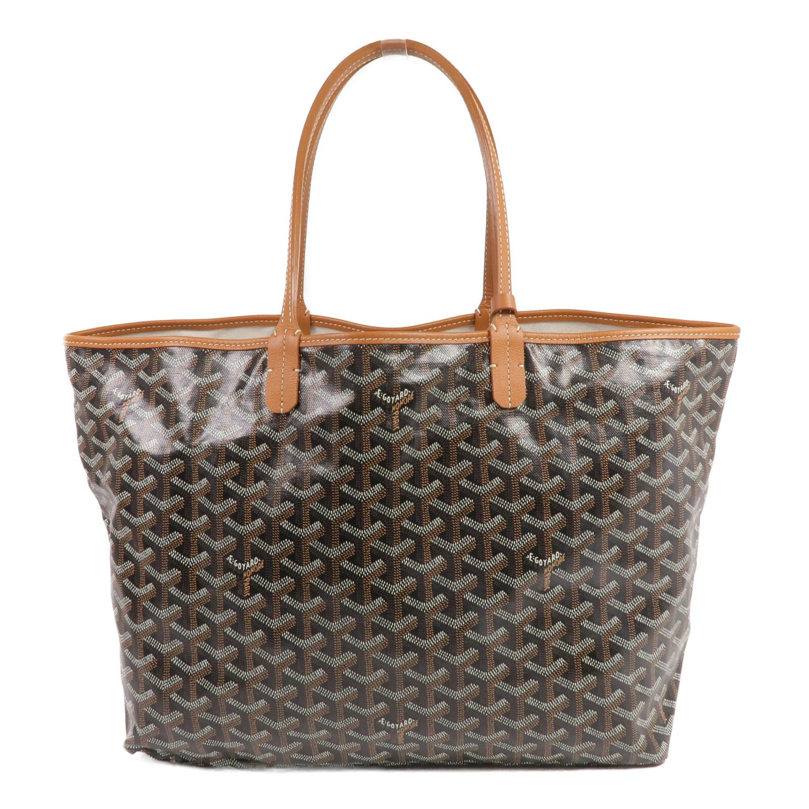 GOYARD 塗層帆布Saint Louis PM銀扣手挽袋
