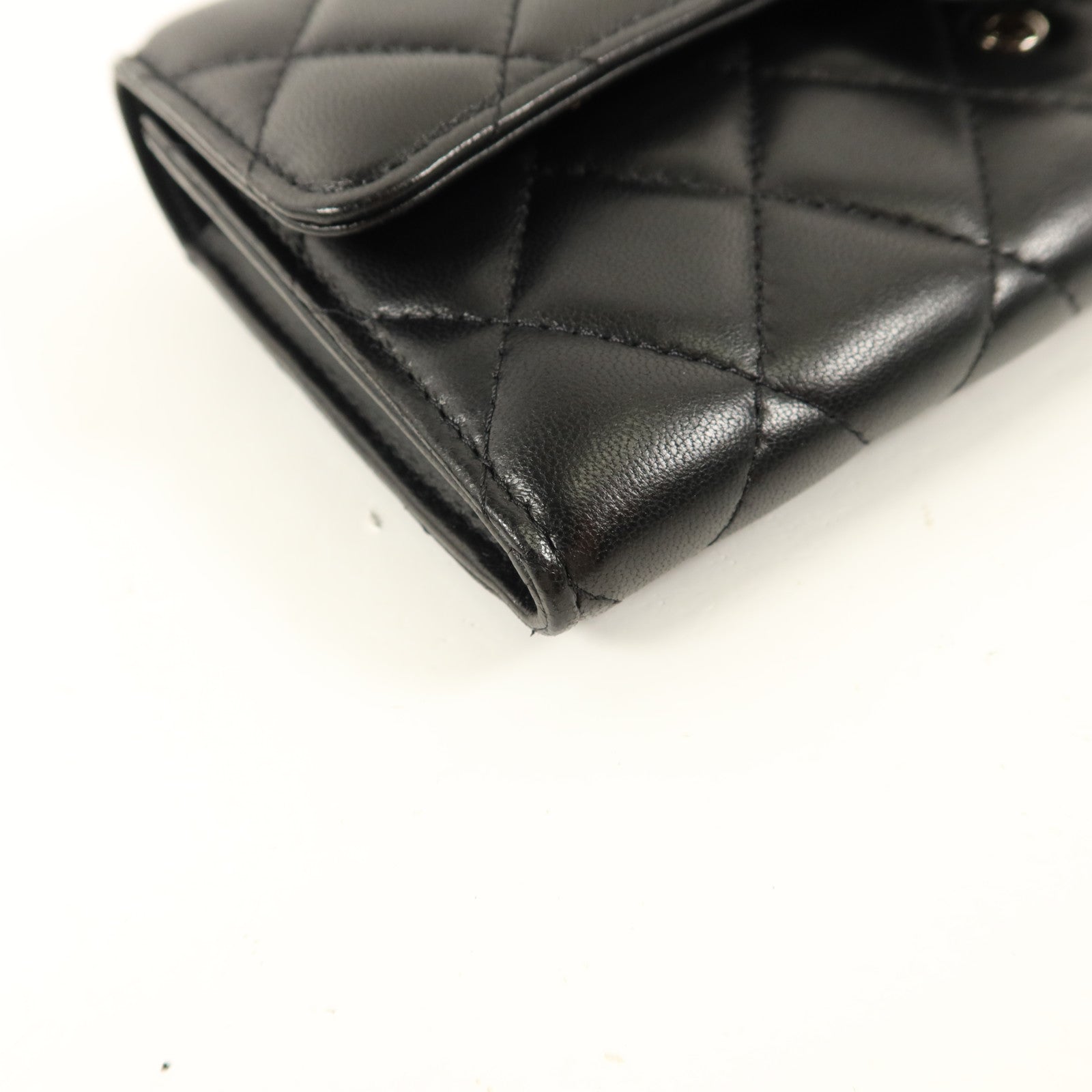 CHANEL 羊皮皮革Classic Flap Long Wallet長錢包
