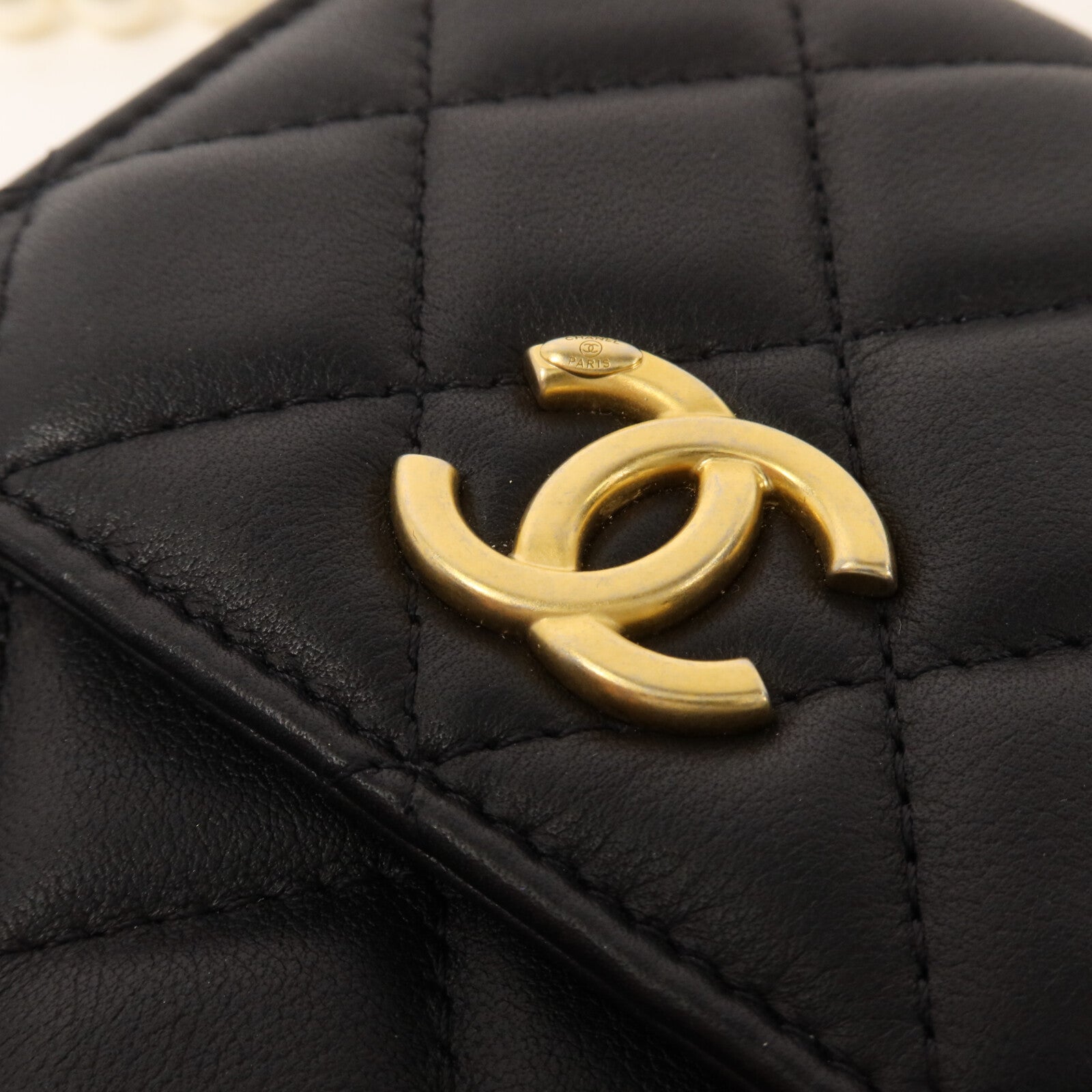 CHANEL 牛皮皮革Phone Bag肩背袋