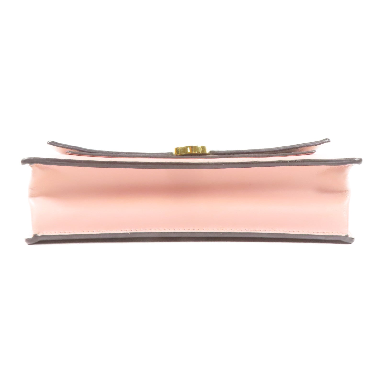 LOUIS VUITTON LV Flore Chain Wallet Shoulder Bag M67405 Monogram Brown Pink