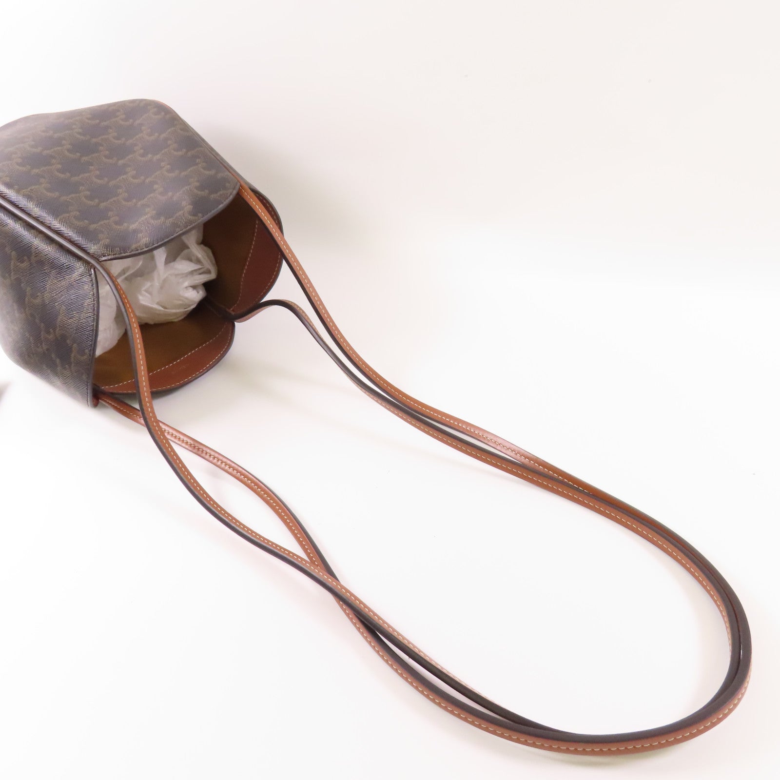 CELINE 塗層帆布Shoulder Bag肩背袋