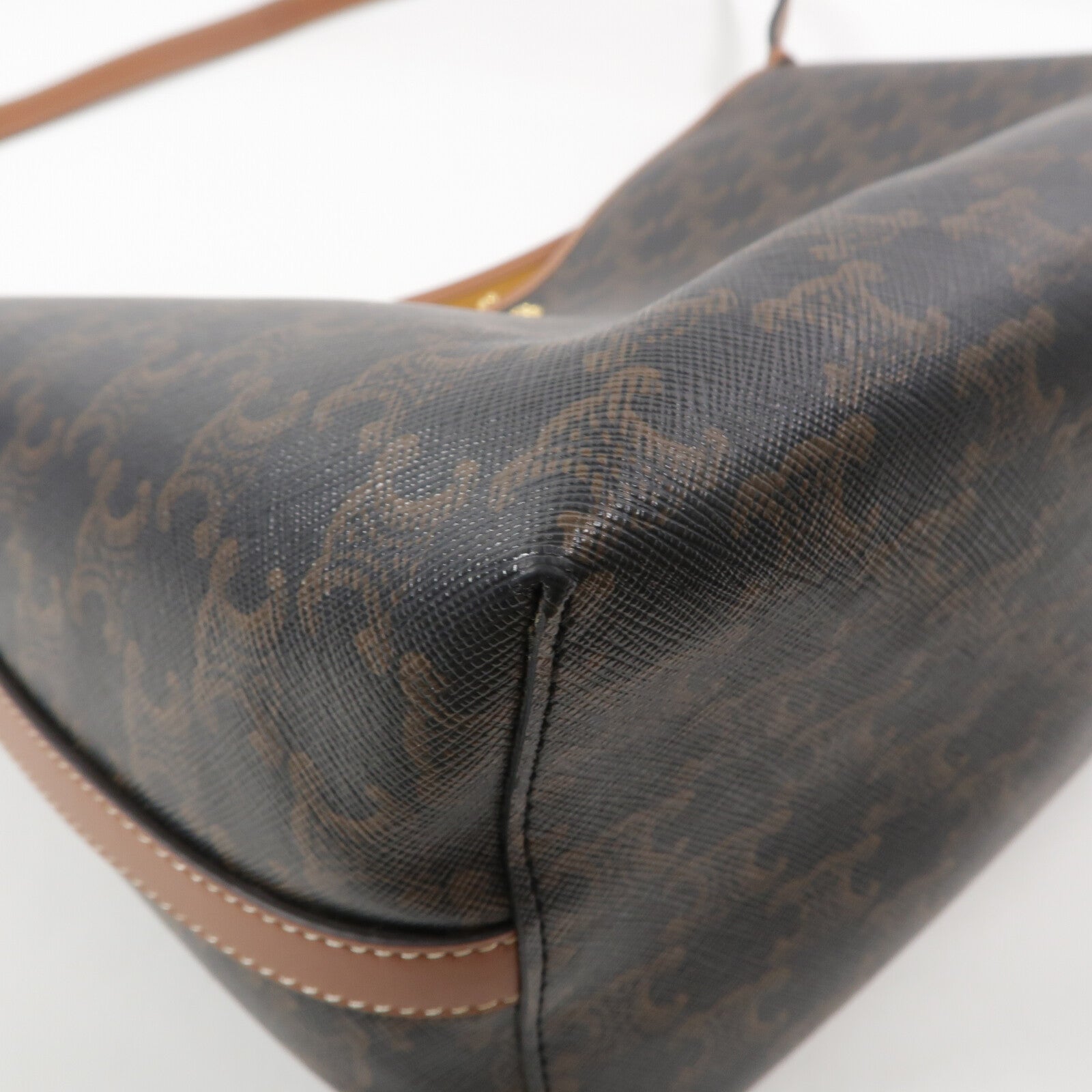CELINE 塗層帆布Soft Shopper肩背袋