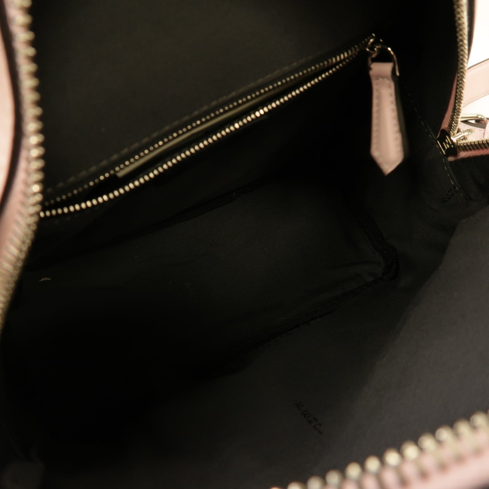 FENDI 牛皮皮革2way Shoulder Bag銀扣手挽肩背兩用袋粉紅色