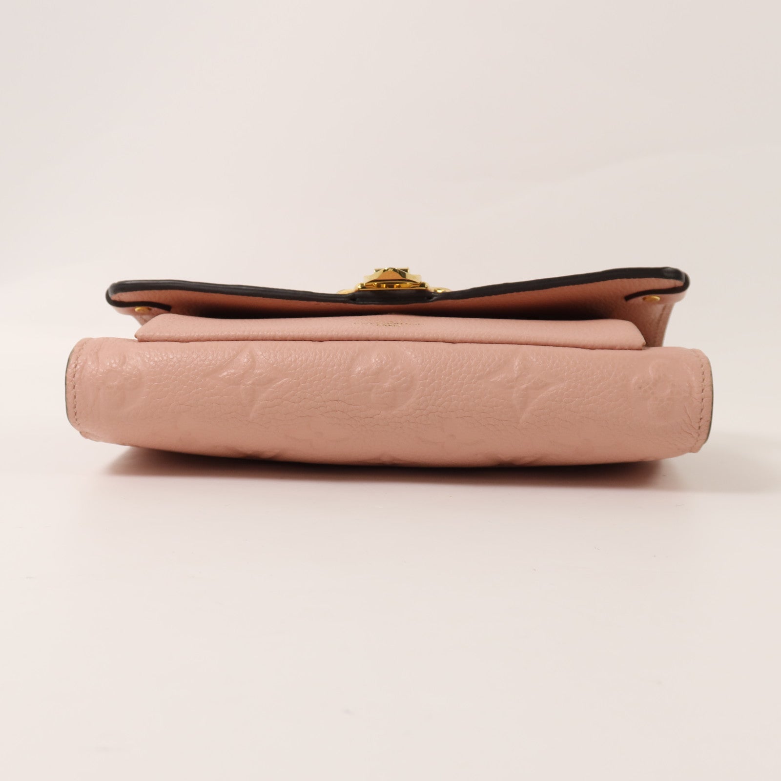 LOUIS VUITTON Monogram Empreinte Vavin Chain Wallet金扣鏈帶肩背袋