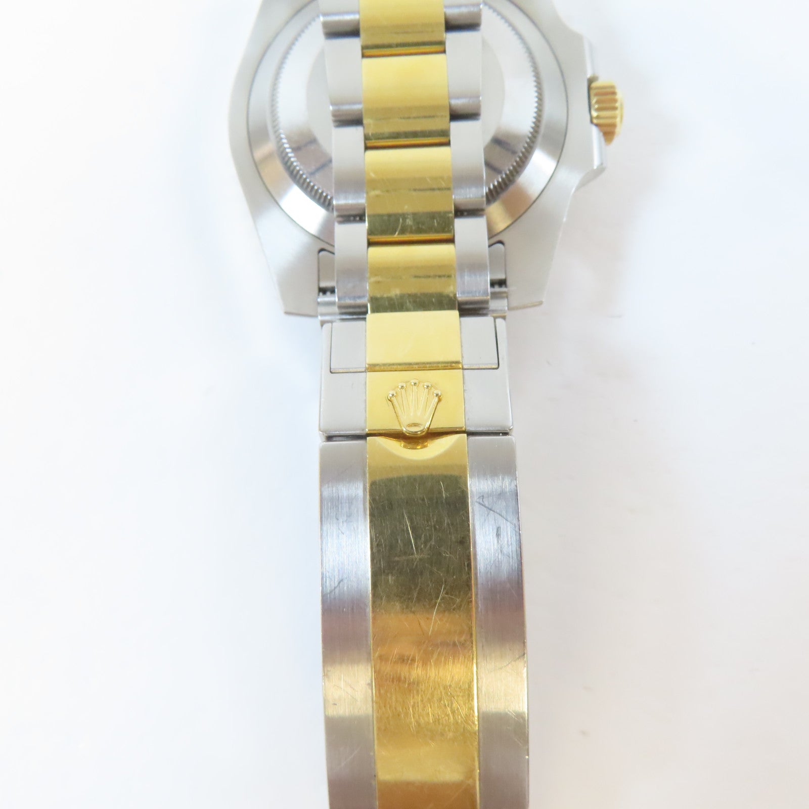 ROLEX Submarinar Date 18K黃金/不鏽鋼手錶自動機芯黑色