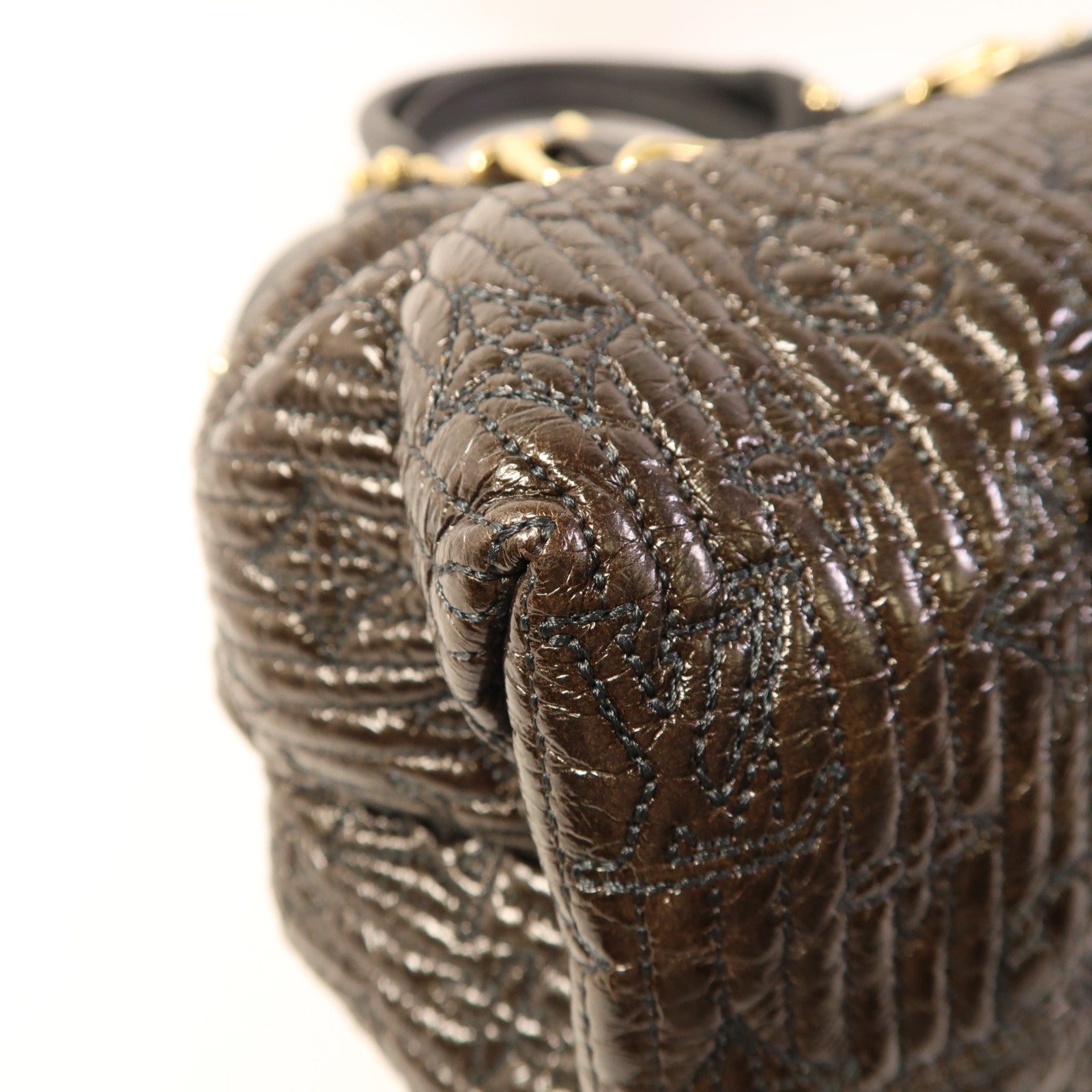 LOUIS VUITTON Monogram Motard Biker金扣肩背袋