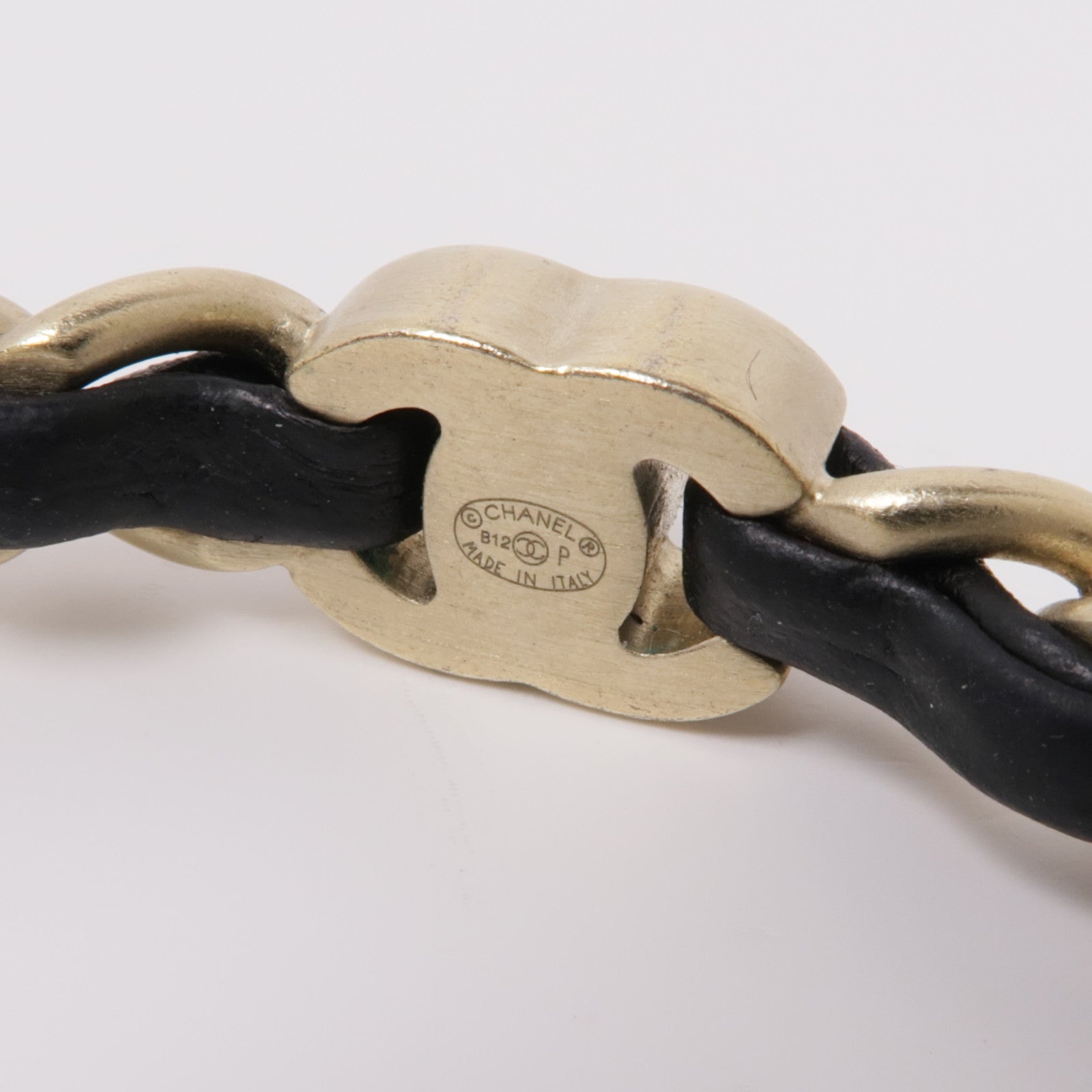 CHANEL 金屬/皮革 Bracelet手鐲