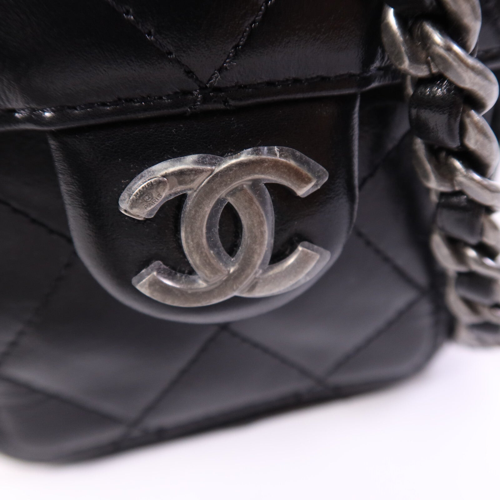 CHANEL 牛皮皮革Chanel Hobo肩背袋