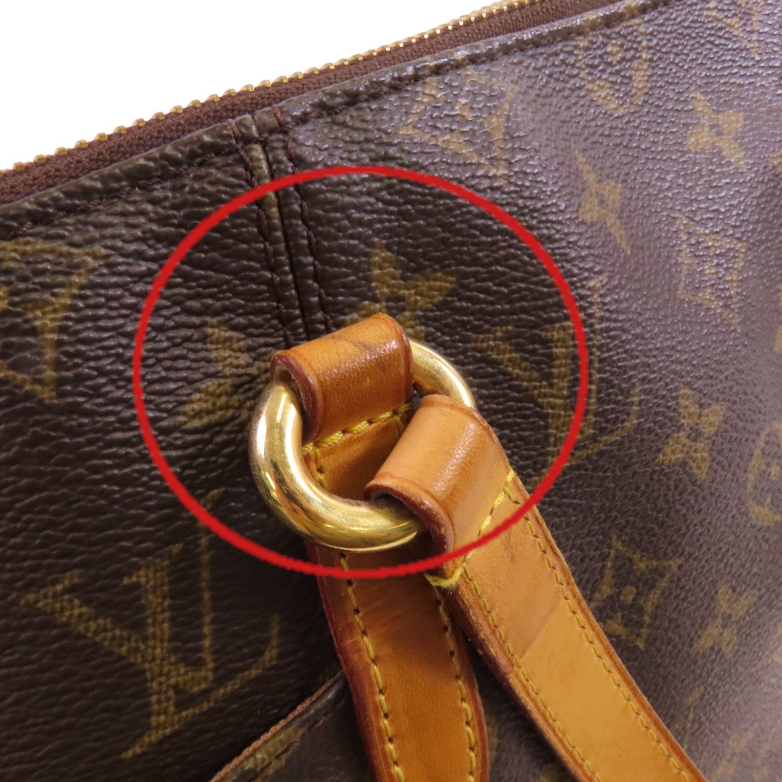 LOUIS VUITTON Monogram Totally PM金扣肩背袋