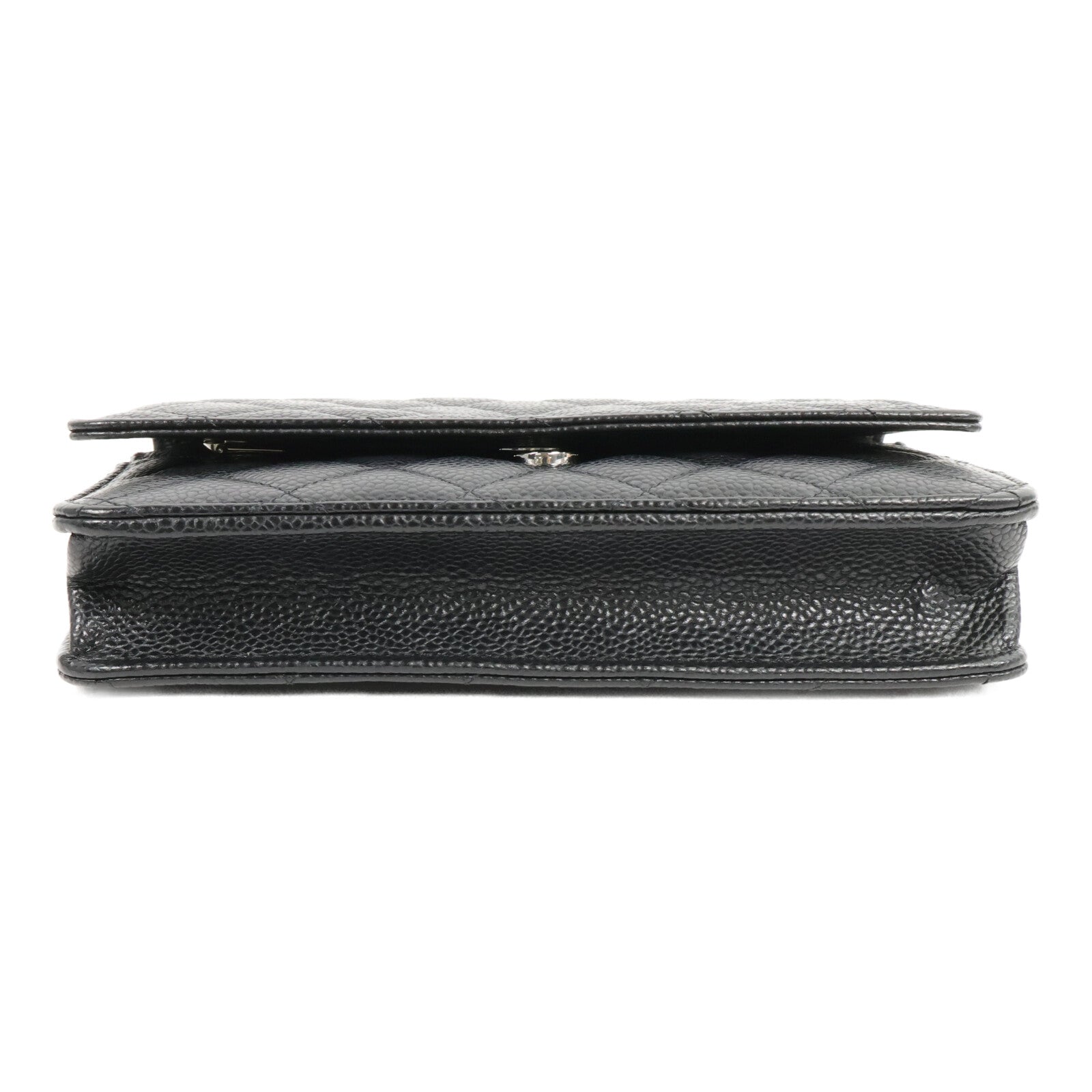 CHANEL 牛皮皮革WOC Wallet On Chain鏈帶肩背袋