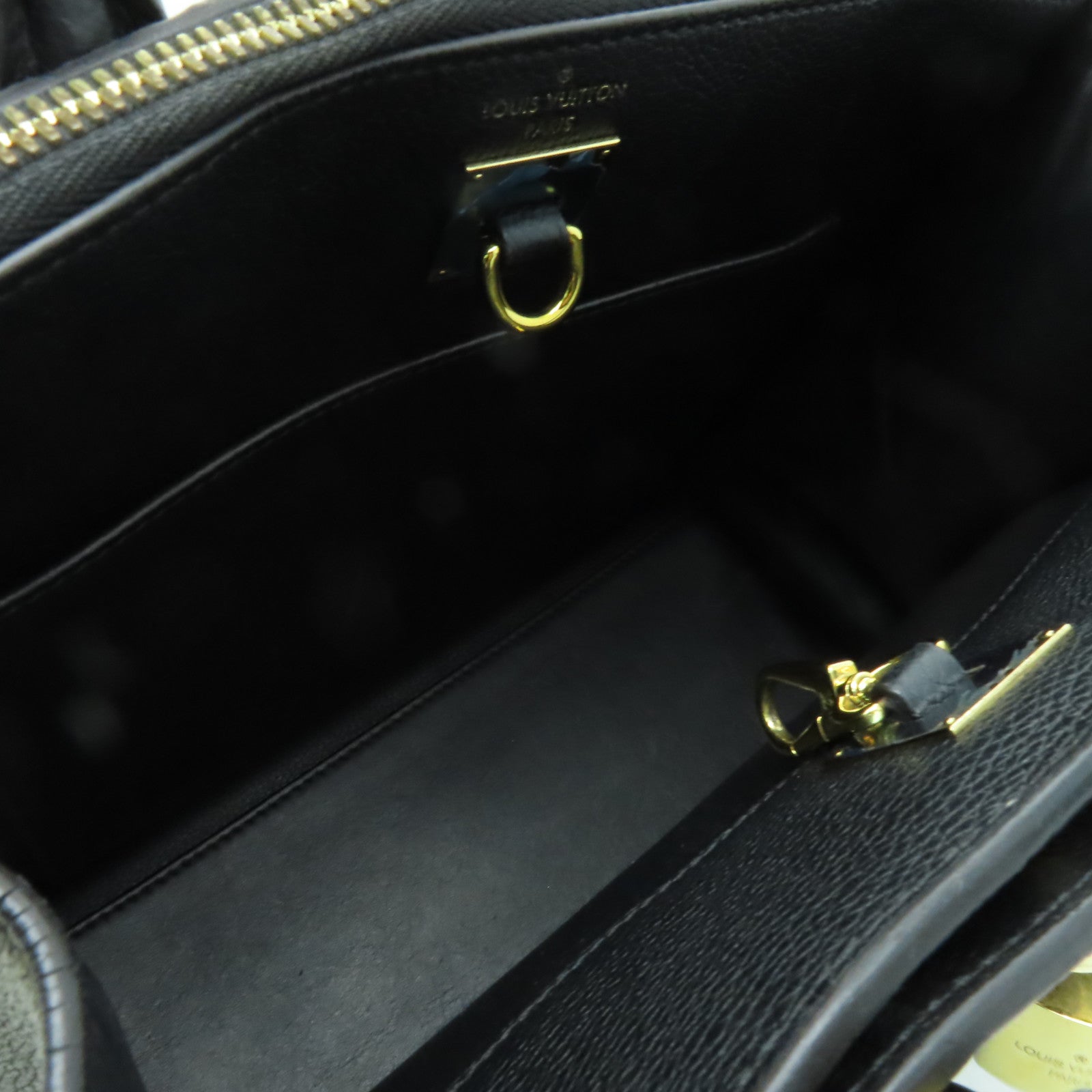 LOUIS VUITTON **【激減優惠】牛皮皮革City Steamer PM金扣手挽肩背兩用袋黑色