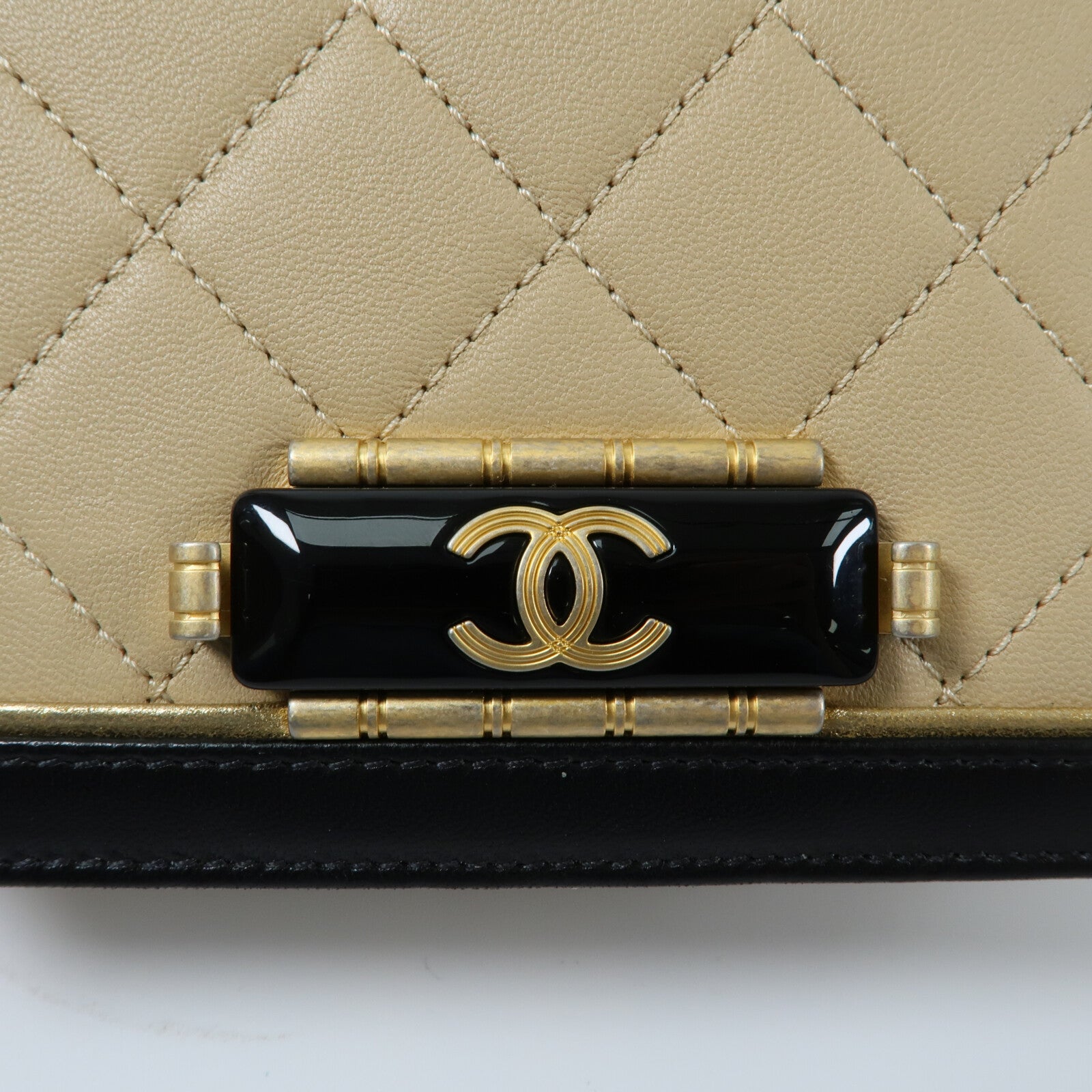 CHANEL 羊皮皮革Chain Shoulder鏈帶肩背袋