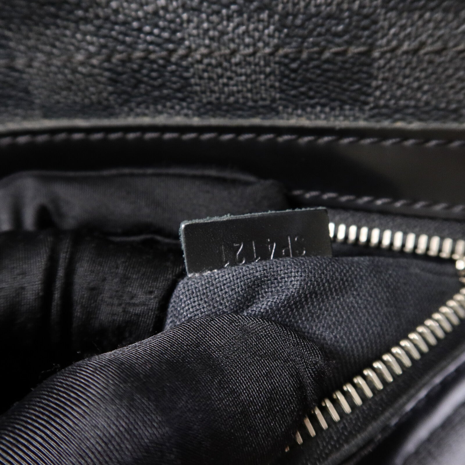 LOUIS VUITTON Damier Graghite Daniel MM銀扣肩背袋