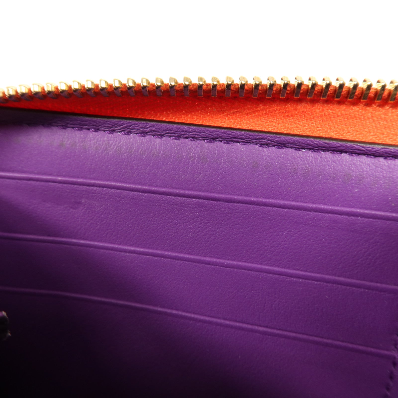 GUCCI 塗層帆布Long Wallet金扣長錢包