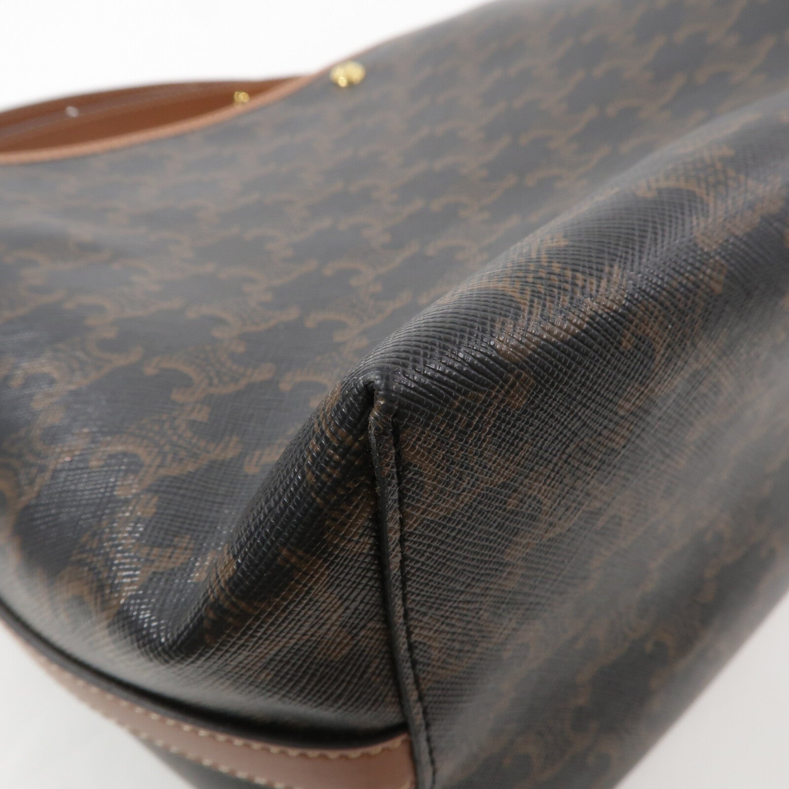 CELINE 塗層帆布Soft Shopper肩背袋