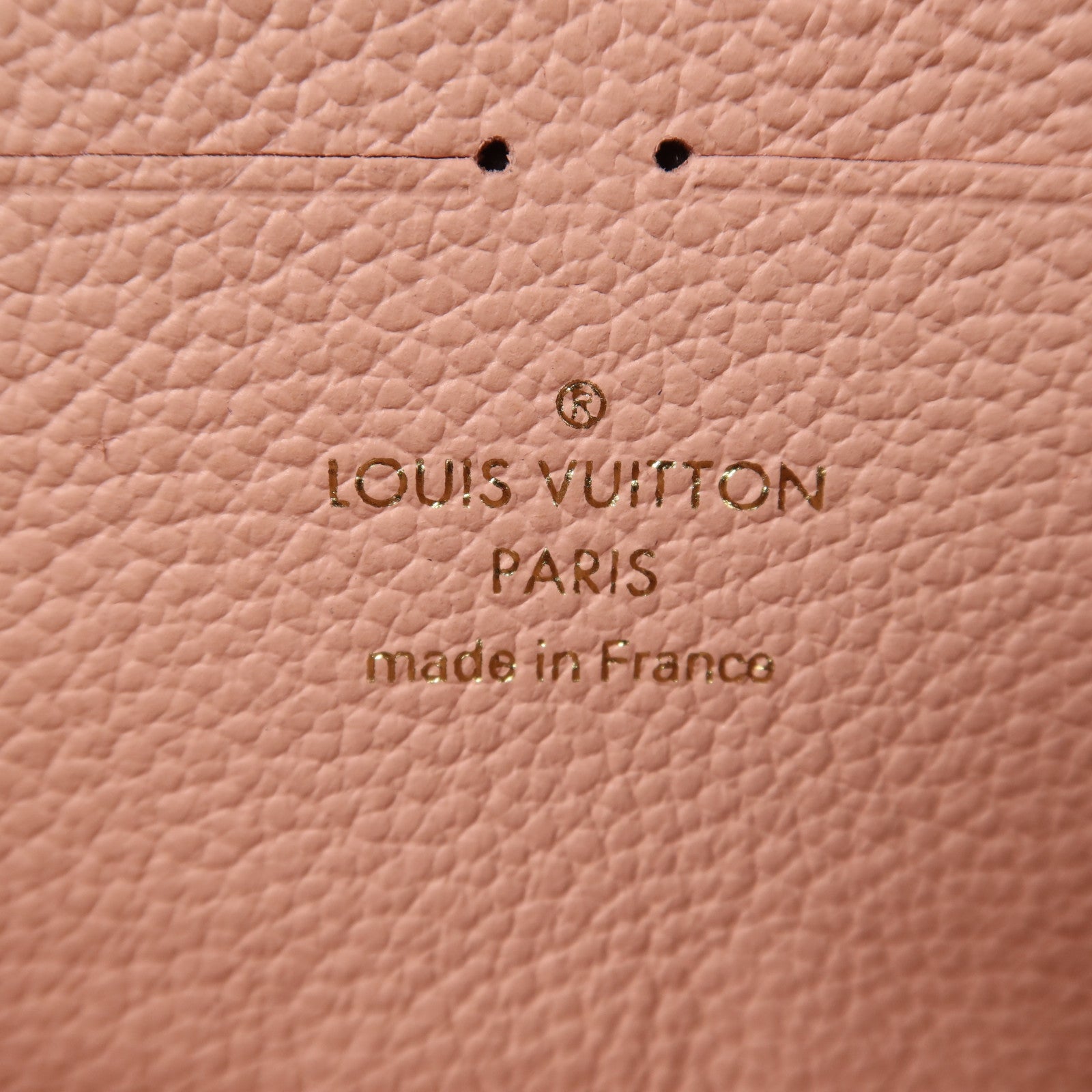 LOUIS VUITTON Monogram Empreinte Vavin Chain Wallet金扣鏈帶肩背袋