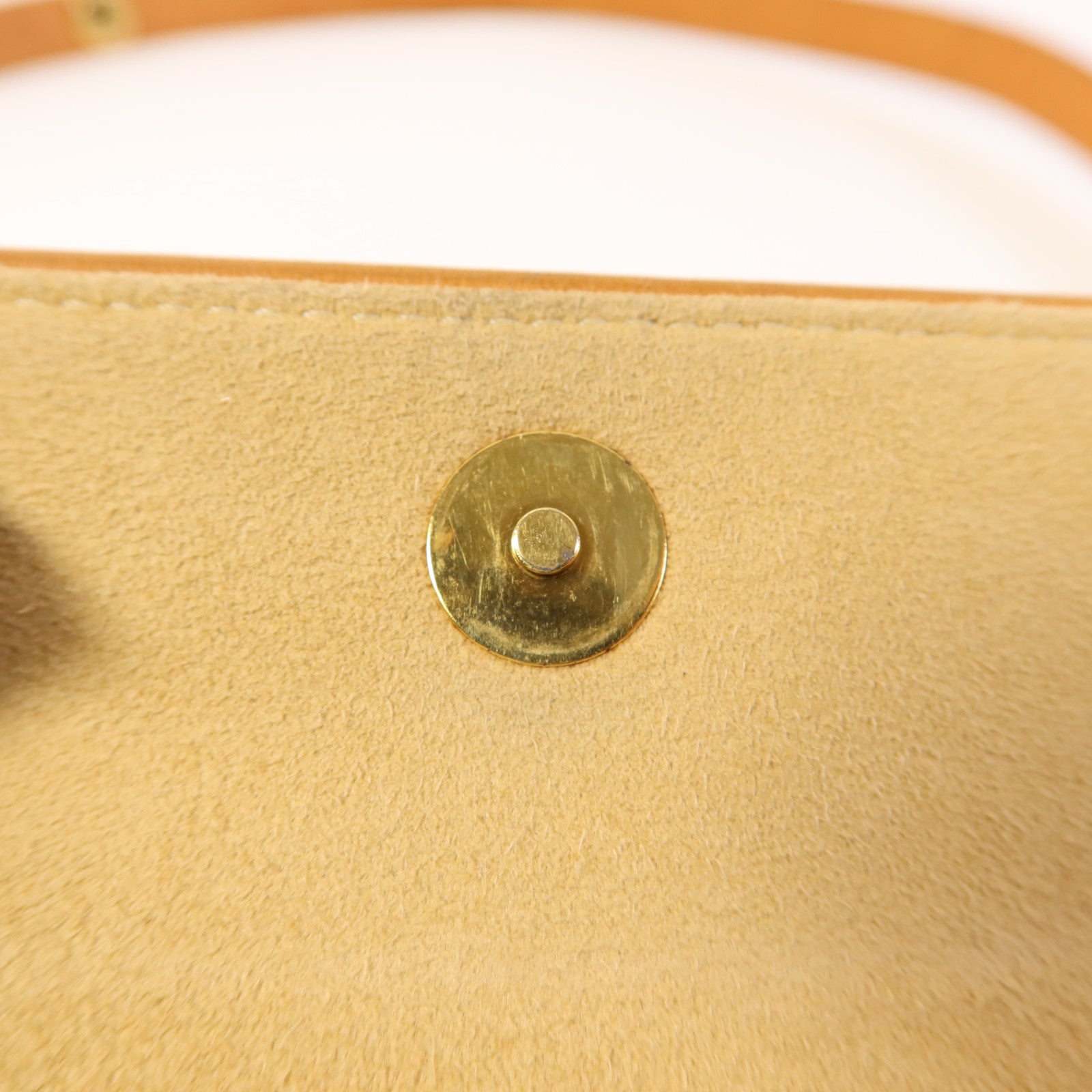 LOUIS VUITTON Monogram Pochette Florentine金扣腰包棕色