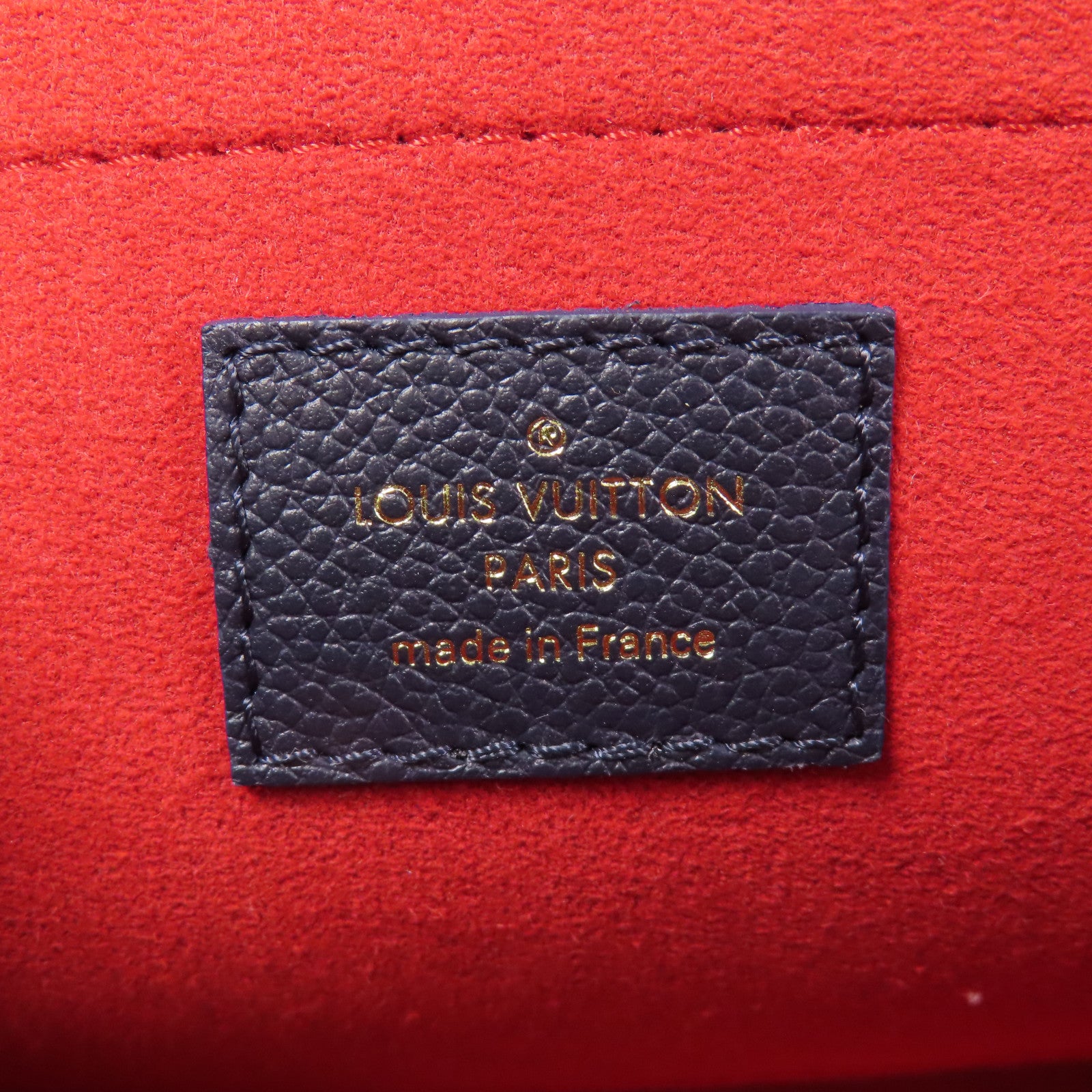 LOUIS VUITTON LV GHW Saint Sulpice Shoulder Bag M43394 Monogram Empreinte Navy