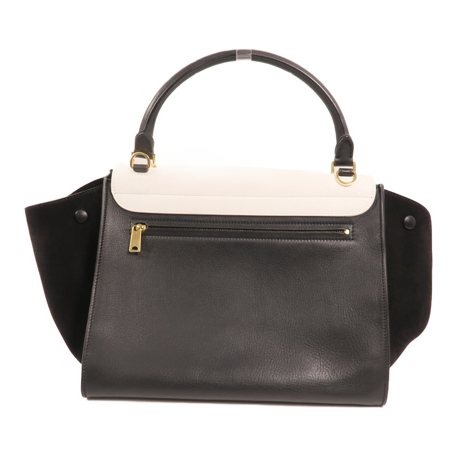 CELINE 牛皮皮革Trapeze金扣手挽肩背兩用袋