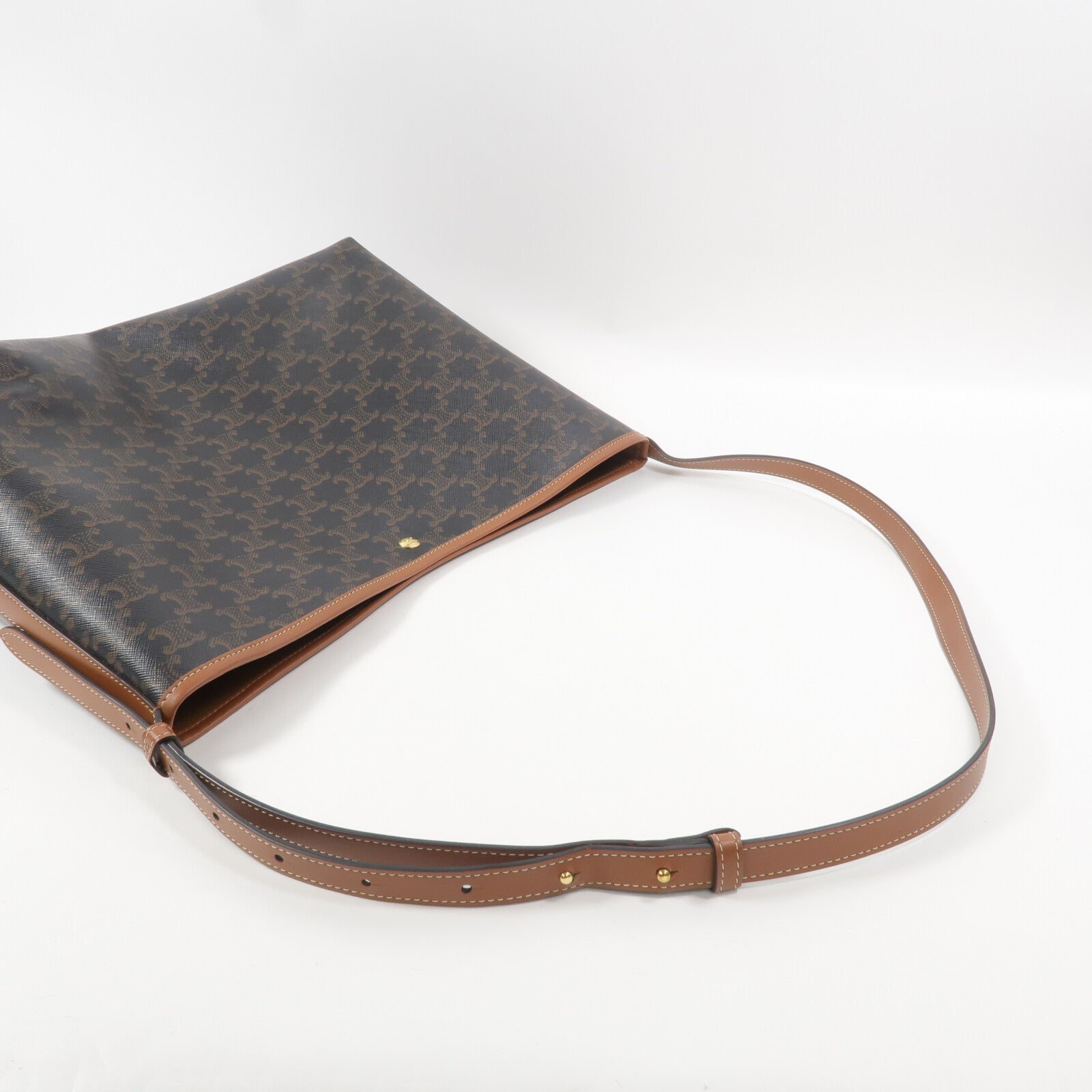 CELINE 塗層帆布Soft Shopper肩背袋