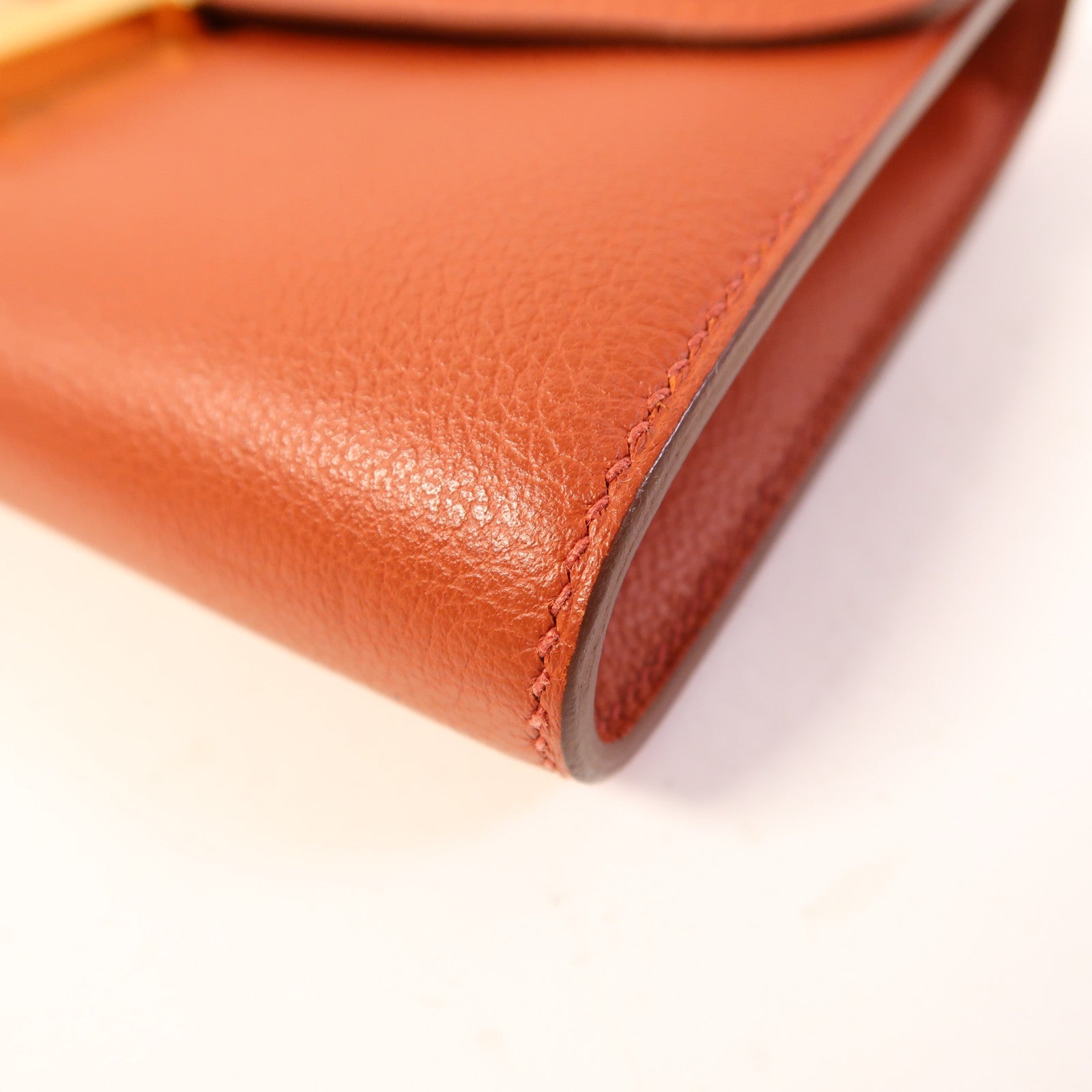 HERMES Evercolor皮革Constance To Go金扣肩背袋