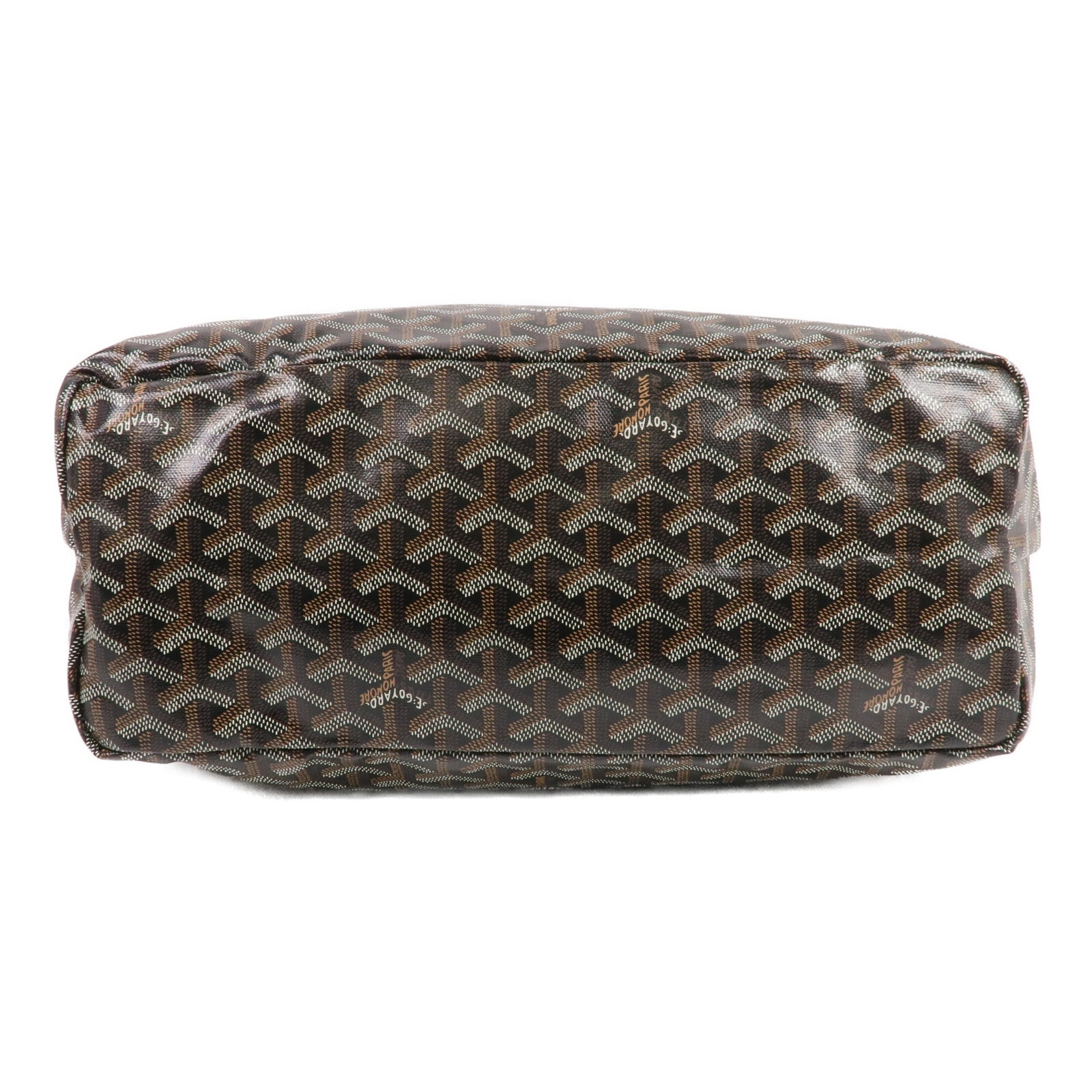 GOYARD 塗層帆布Saint Louis PM銀扣手挽袋